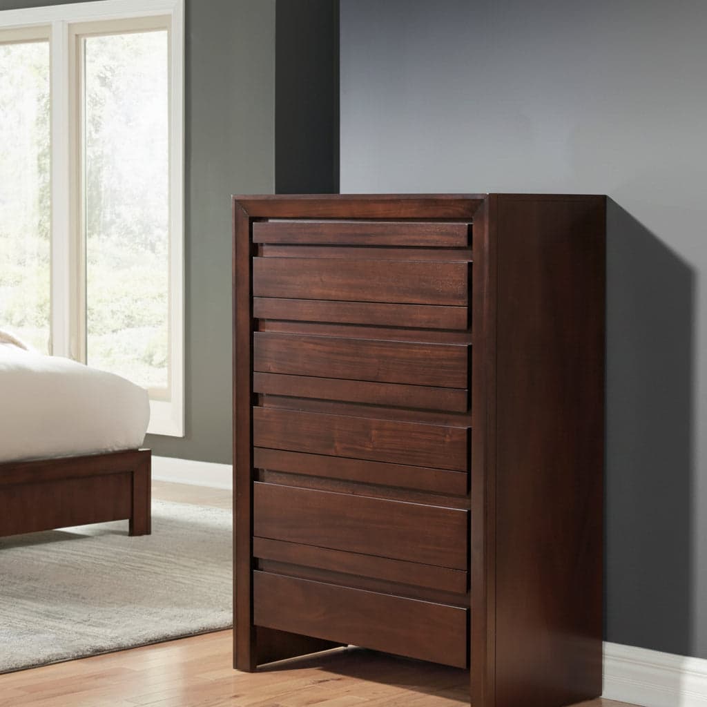 Modus Element Chest Dresser in Chocolate Brown 2 FFE-1516