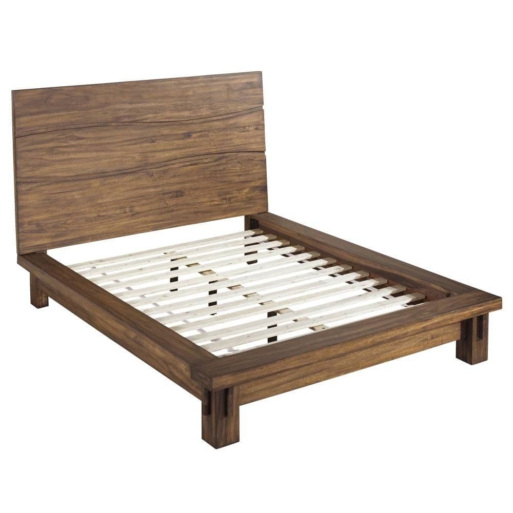 Modus Ocean King Platform Bed in Natural Sengon FFE-1517 - Thumbnail 4
