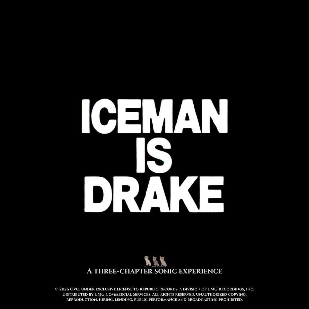 Drake - ICEMAN CD Album (Republic Records, 2026) Rap & Hip-Hop - Thumbnail 2