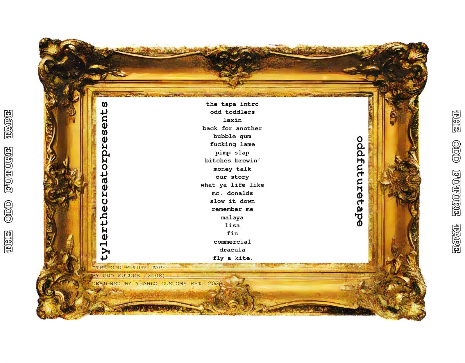 Odd Future - The Odd Future Tape CD Album (2008) Hip-Hop Parental Advisory - Thumbnail 2