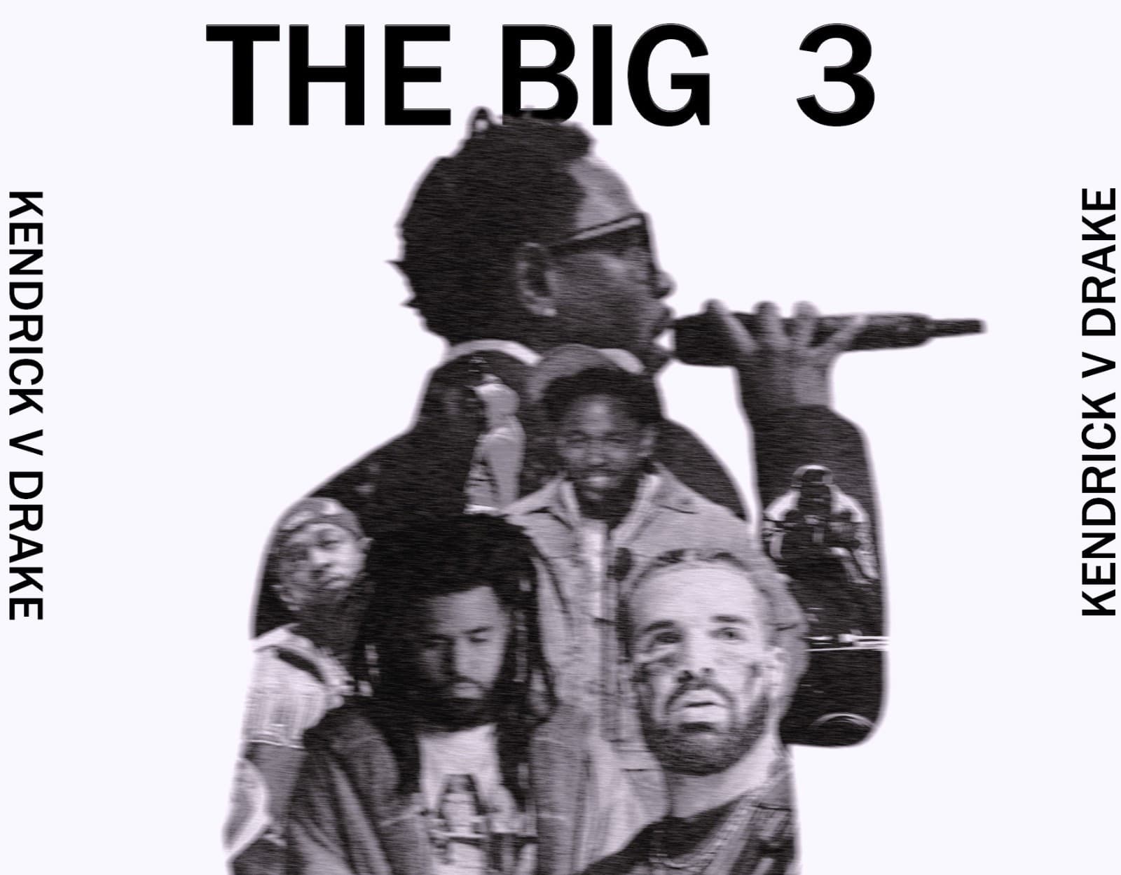 KENDRICK LAMAR & DRAKE "THE BIG 3' (STREET BEEF) CD - Thumbnail 2