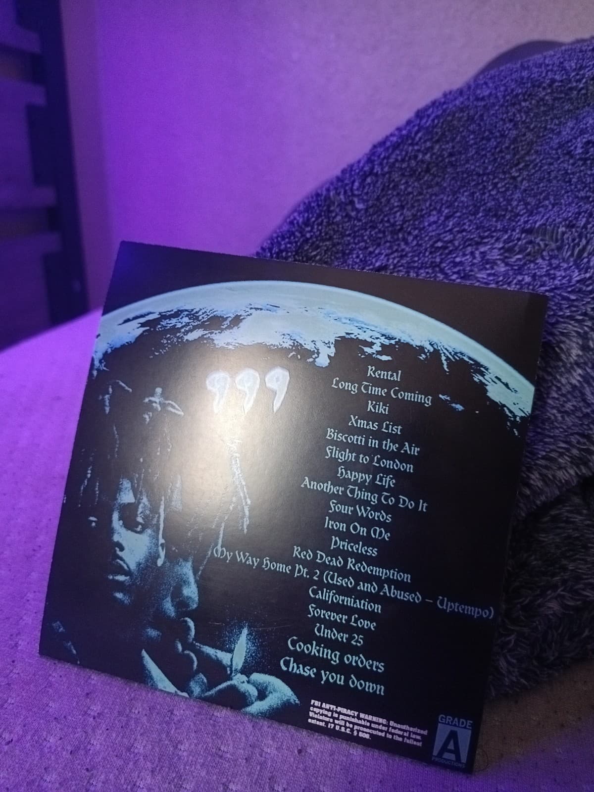 Juice WRLD - FTV (From the vault) CD - Thumbnail 2
