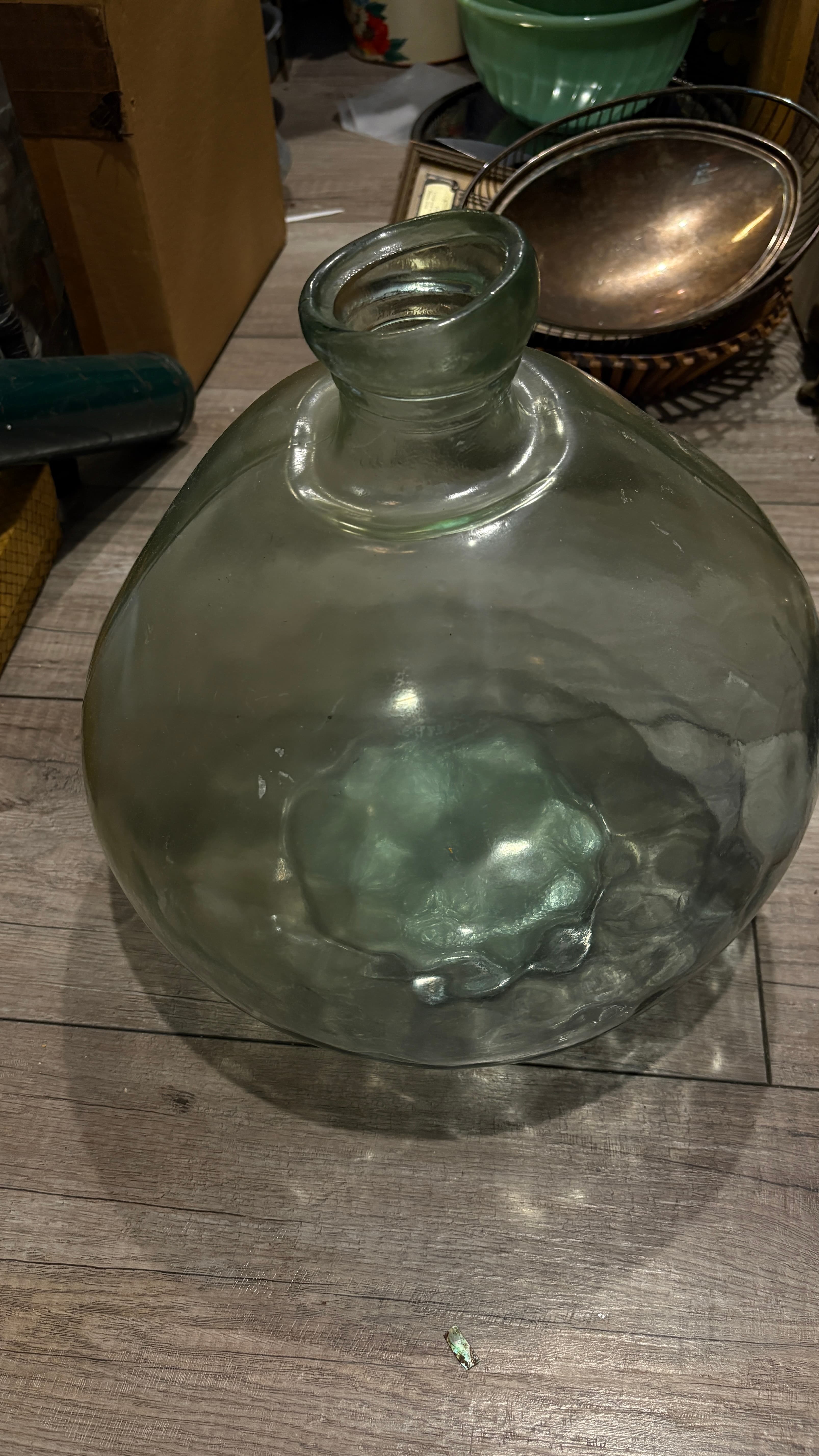 Large Spanish Recycled Glass Vae - Regular