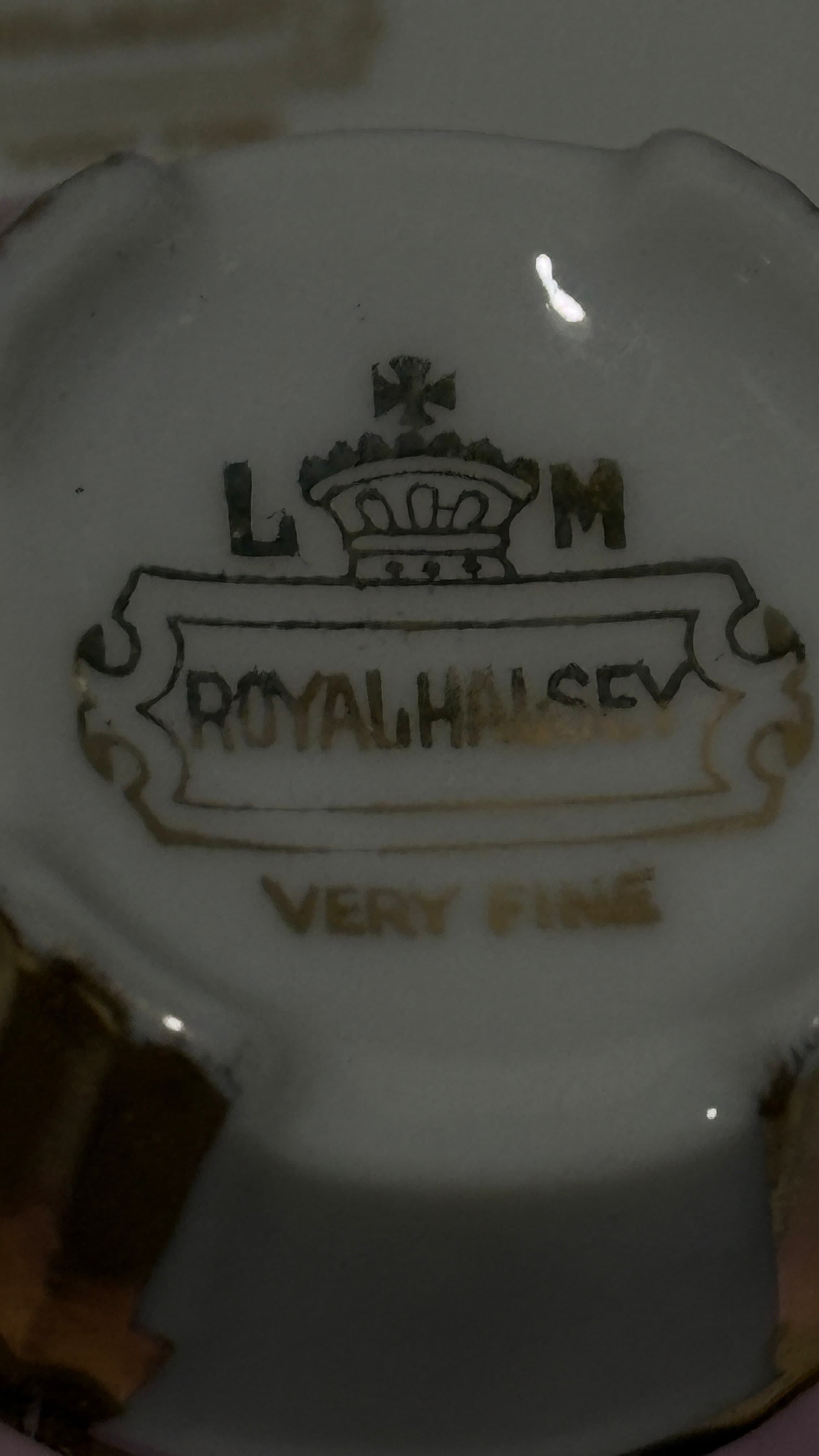 LM Royal Halsey Footed Demi Tasse Tea Cup - Regular