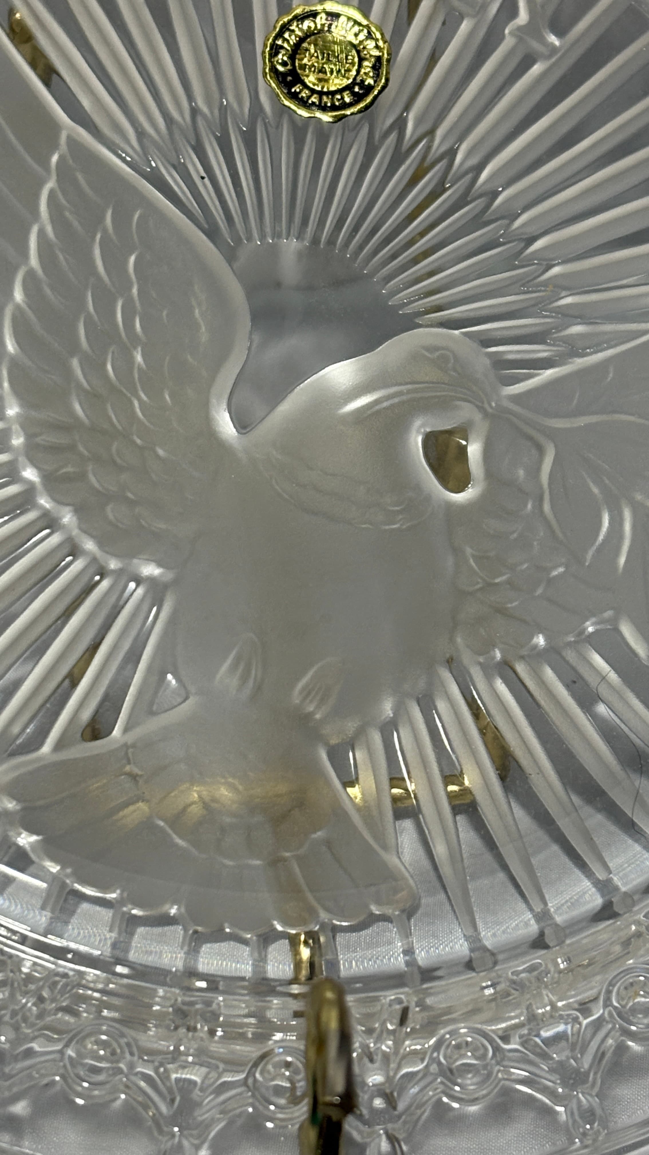 Peace Plate by Gilbert Poillerat - Regular
