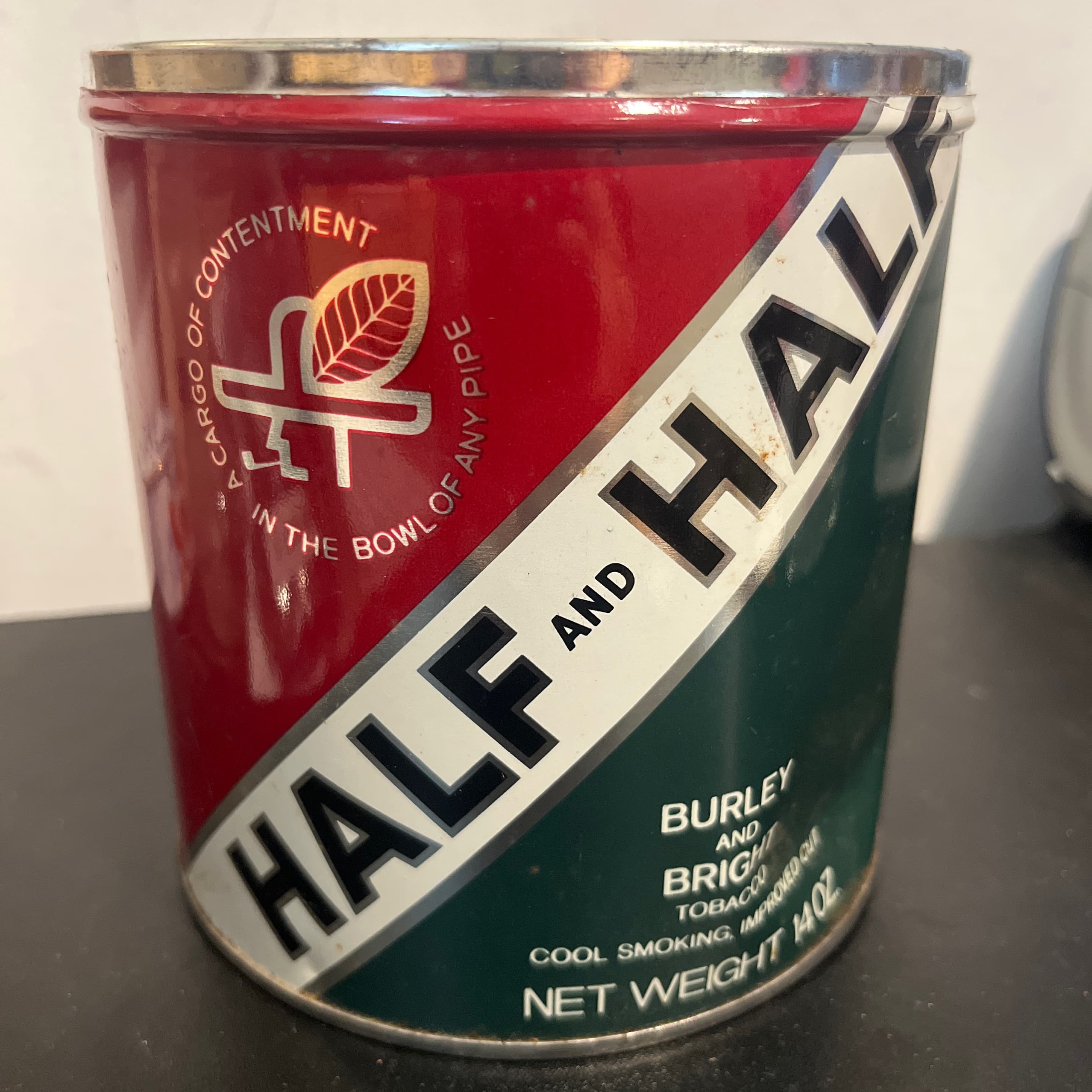 Half and Half Tobacco Tin - Regular