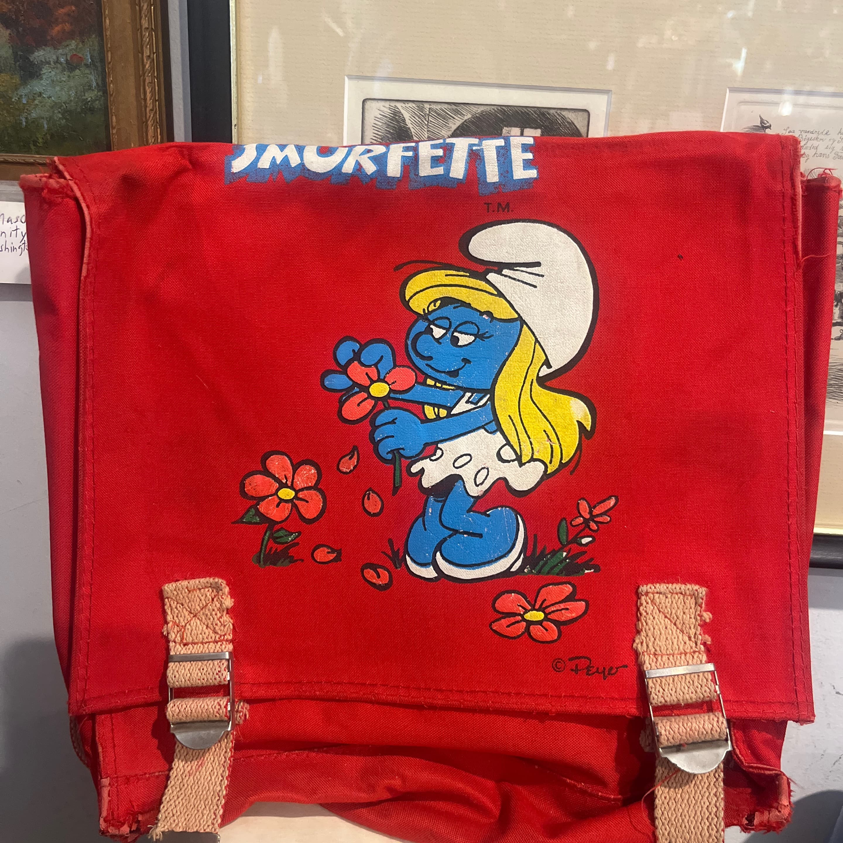 Vintage Smurfette Backpack - Regular