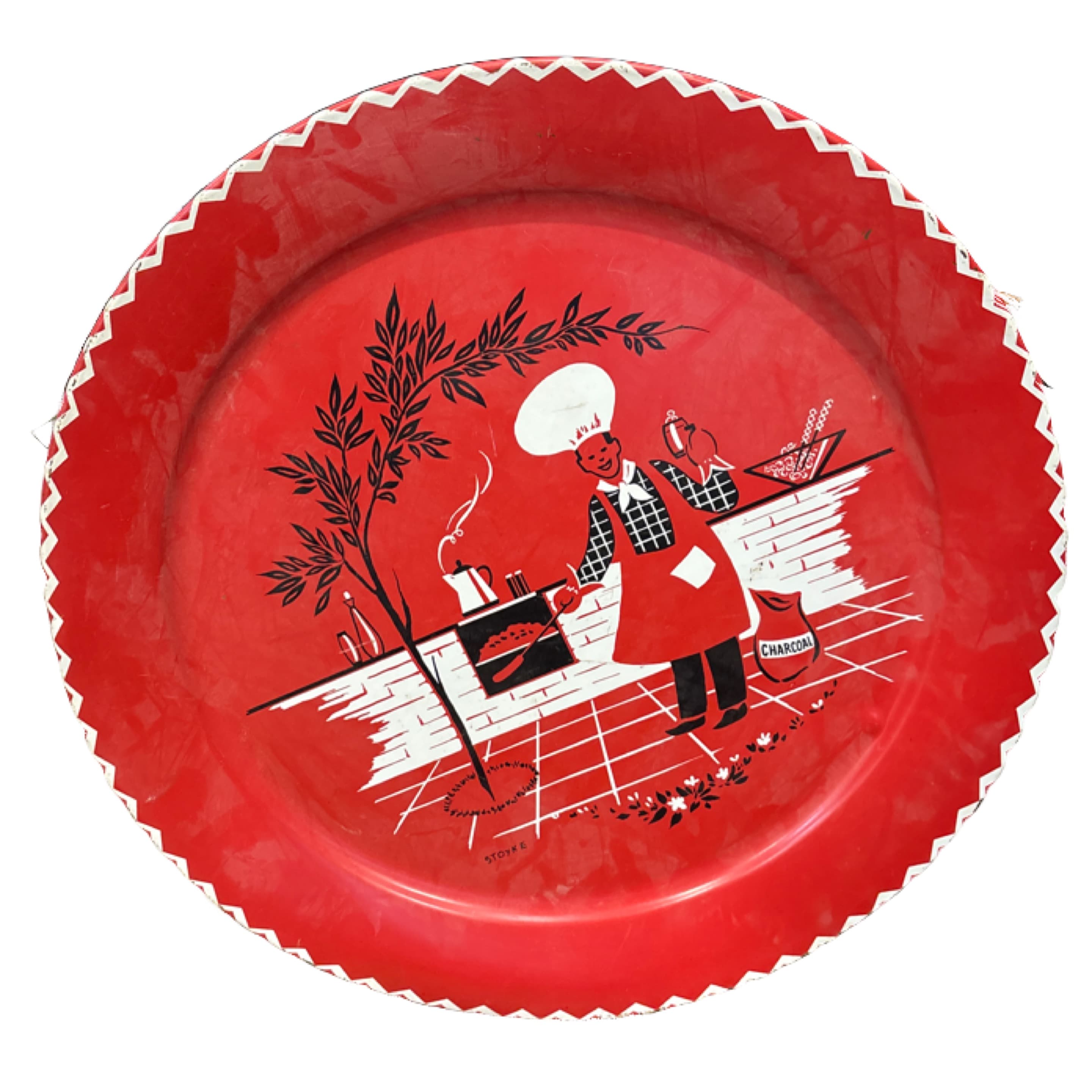 Stocks BBQ Tray Vintage - Regular