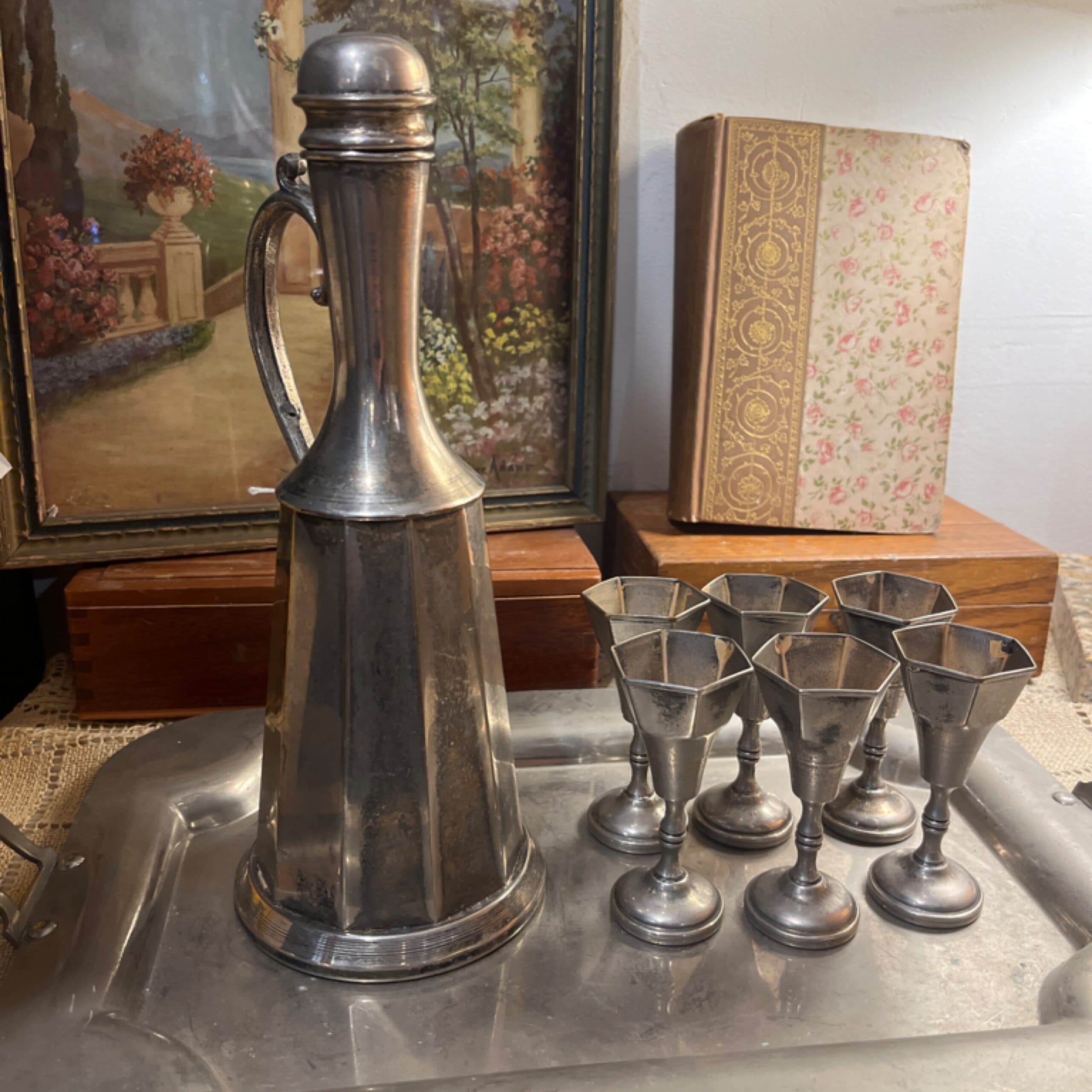 Art Deco-Style Cordial Set - Regular