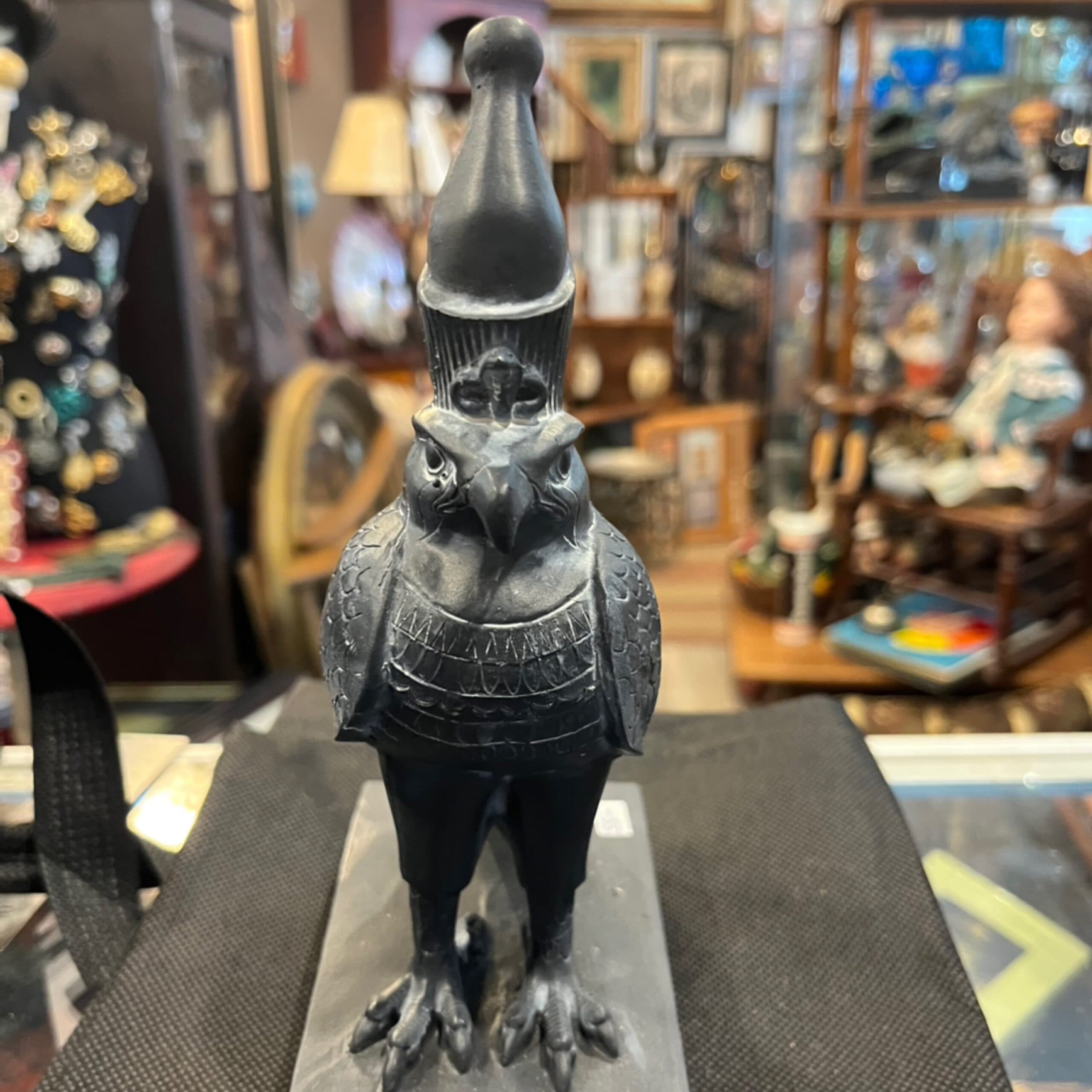 Egyptian Falcon God Figurine - Regular