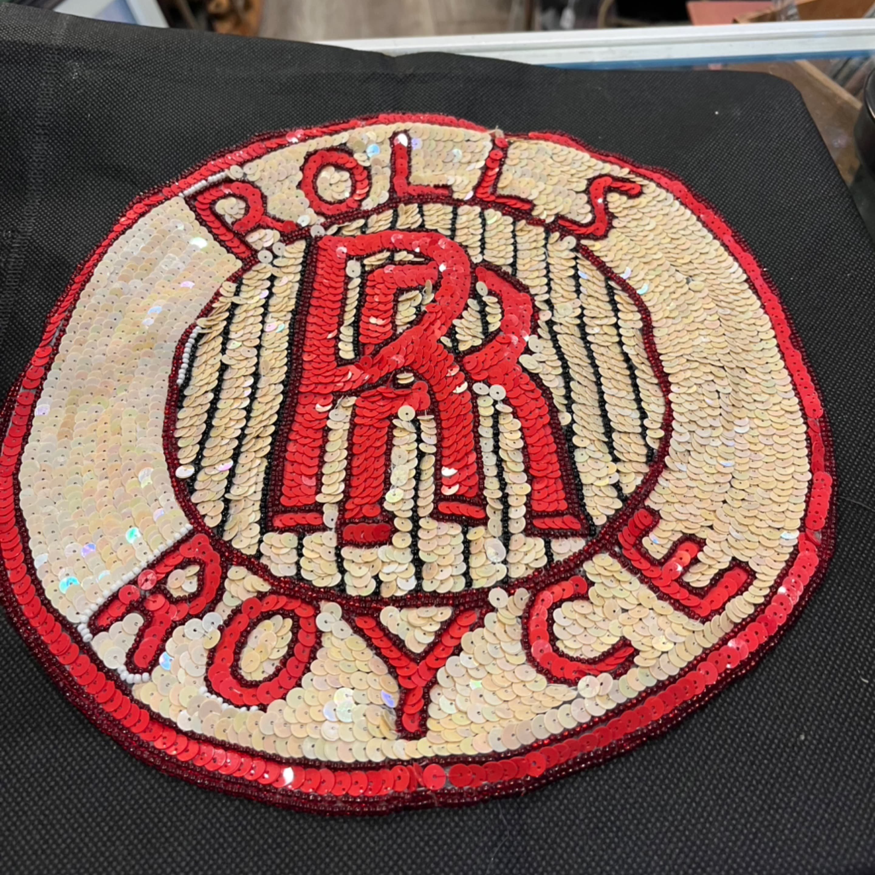 Large Sequence Rolls Royce Patch - Regular