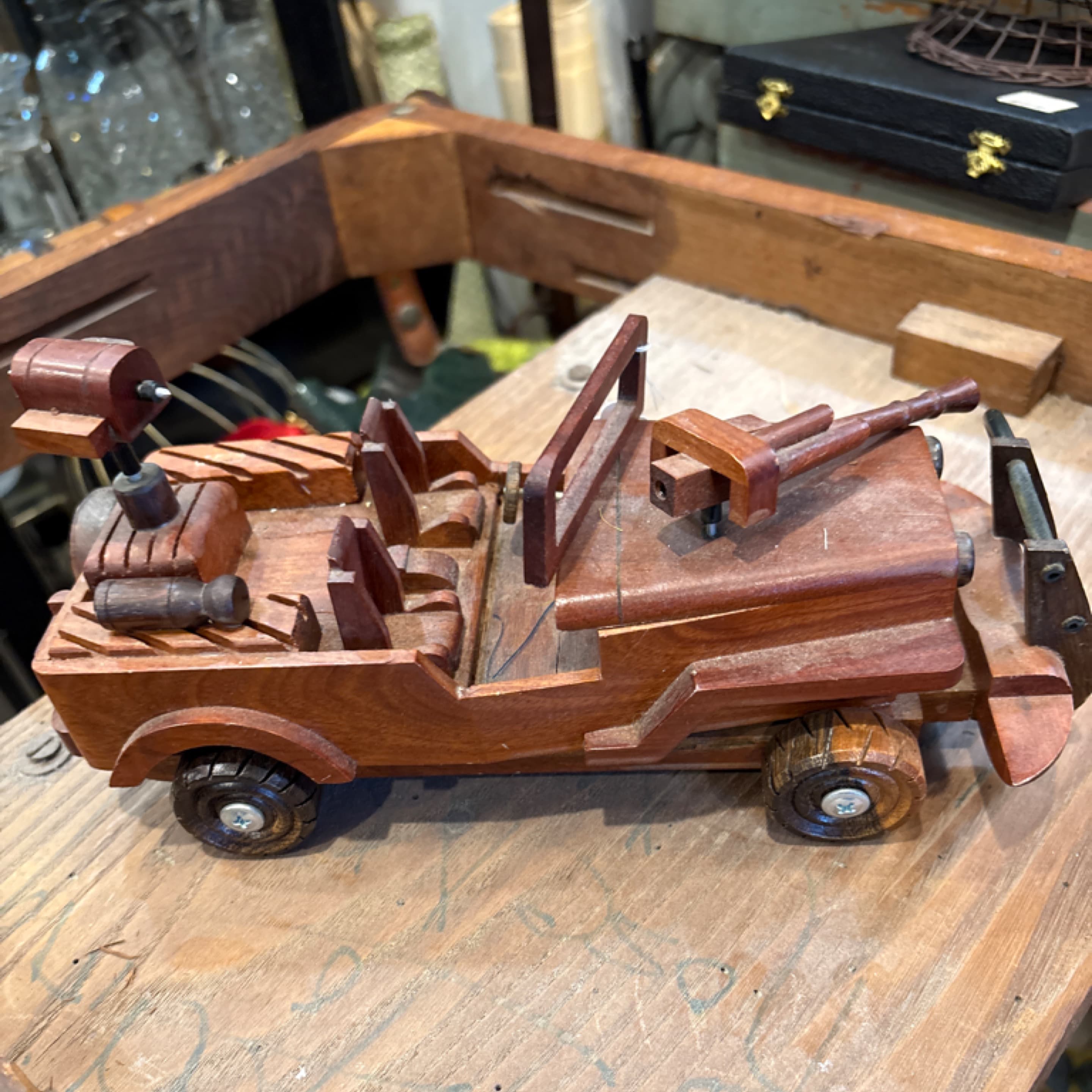 Wooden Military Truck [1205] - Regular