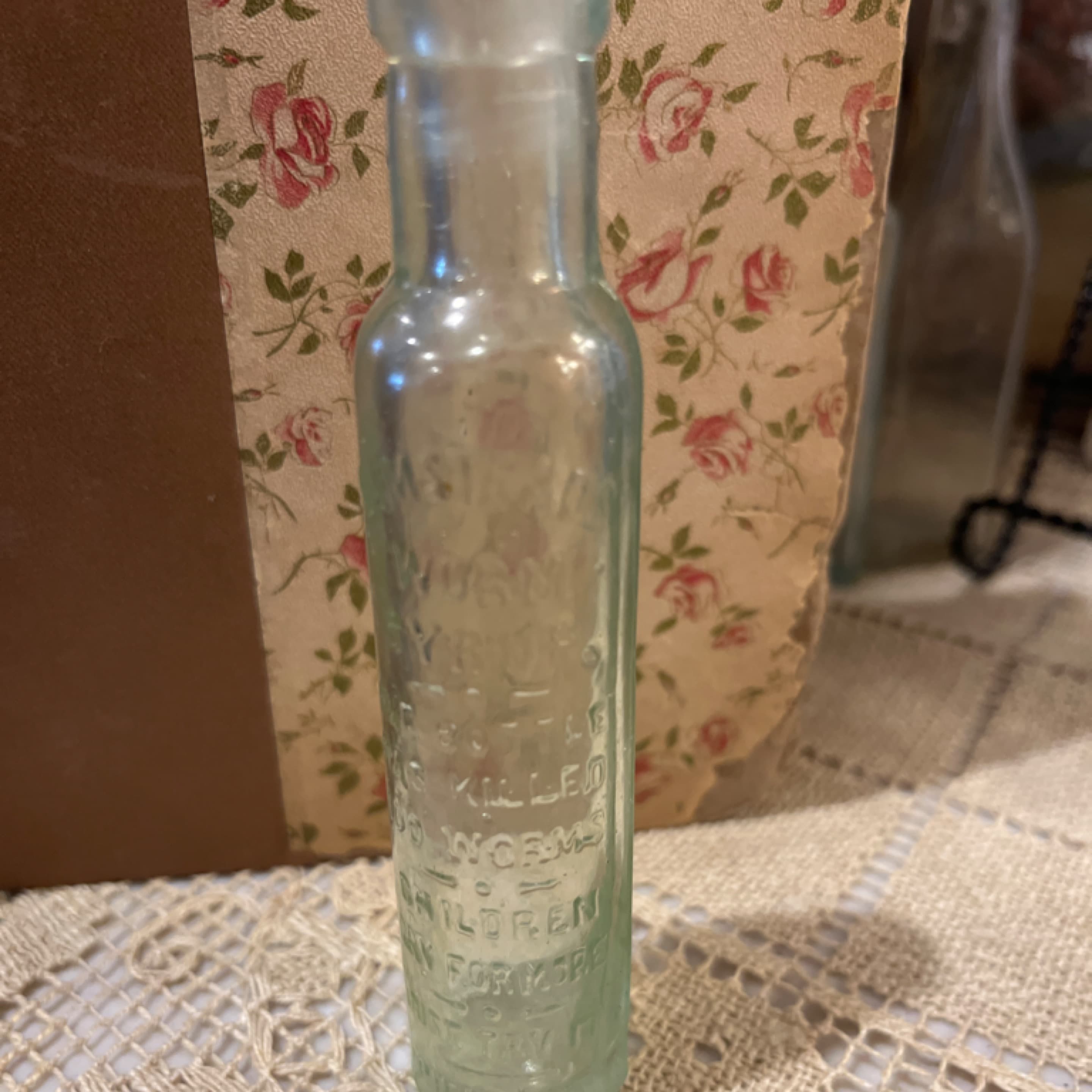 VINTAGE BUMSTEAD'S WORM SYRUP SINCE BOTTLE 941 - Regular