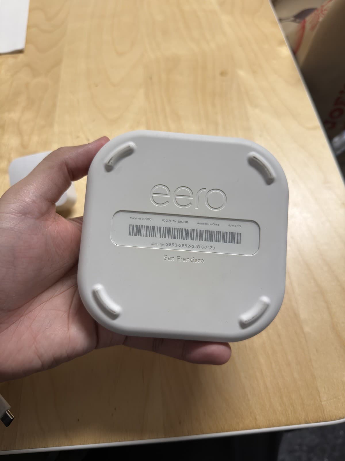 Unbranded EERO 6 AXE5400 Tri-Band Wi-Fi 6 Router - UG - ✅ TESTED ✅ - Thumbnail 3