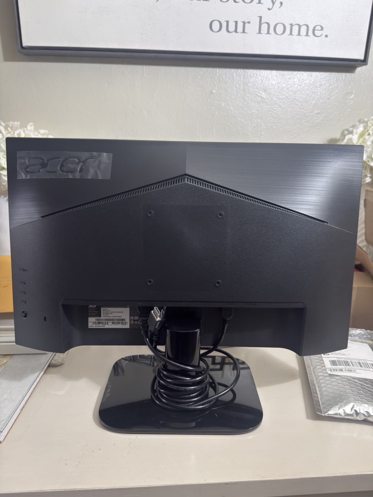 KC242Y Hbi 23.8" Full HD (1920 X 1080) Zero-Frame Gaming Office Monitor | AMD Fr - Thumbnail 5