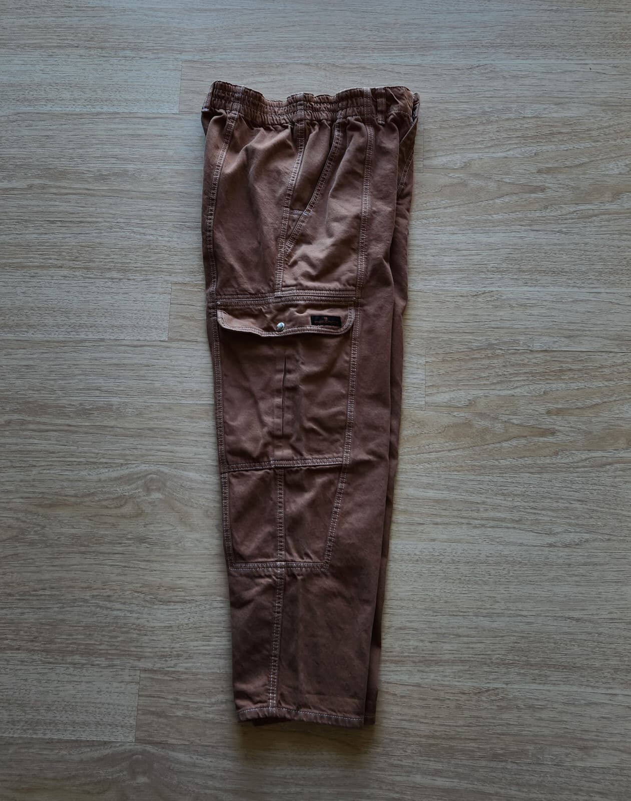 BDG Urban Outfitters Blaine High-Waisted Relaxed Cargo Skate Jean Brown Sz.31 - Thumbnail 4