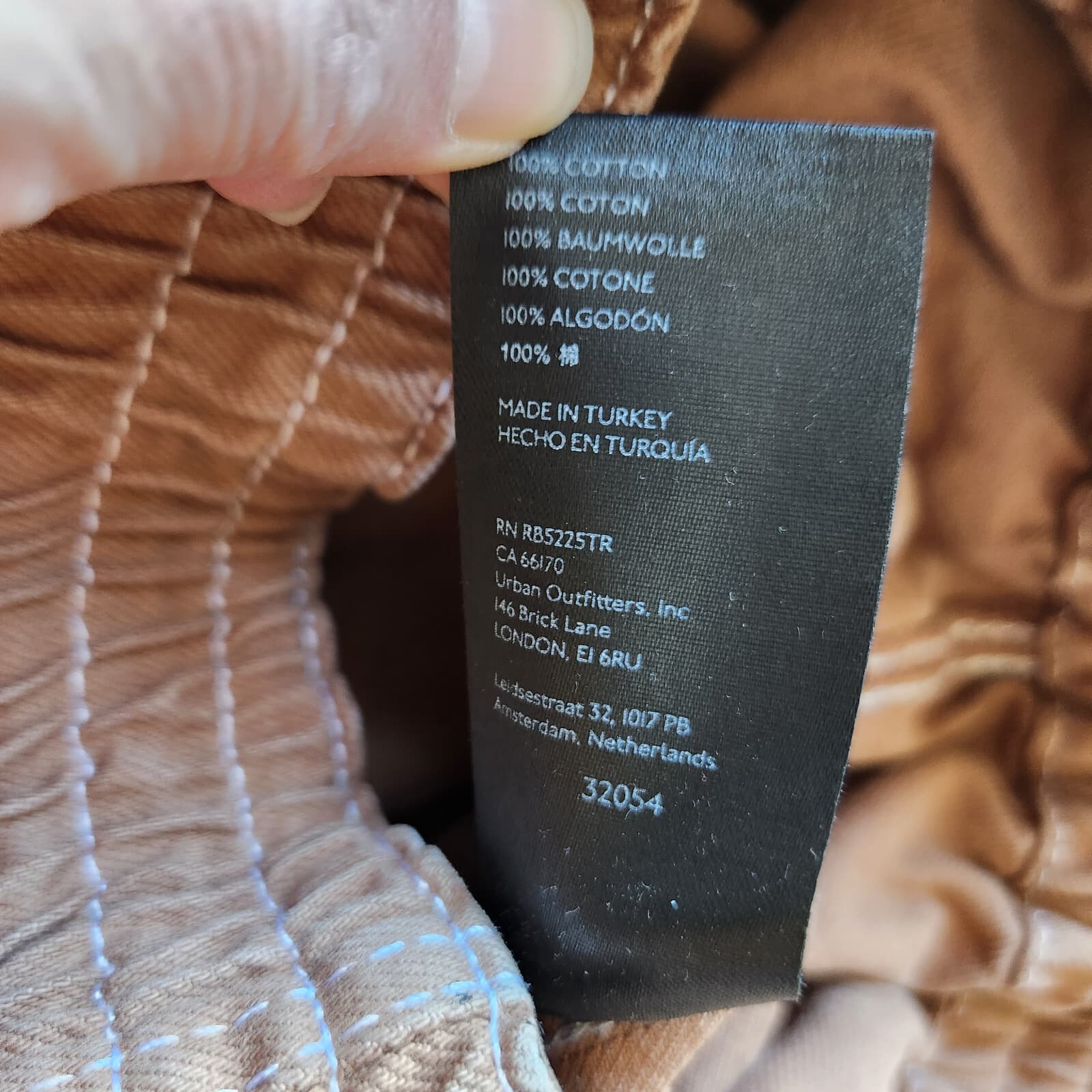 BDG Urban Outfitters Blaine High-Waisted Relaxed Cargo Skate Jean Brown Sz.31 - Thumbnail 11