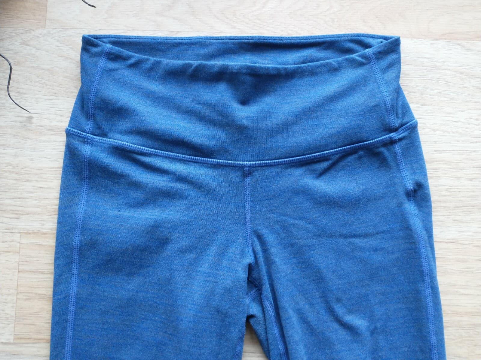 Athleta Chaturanga High Rise Blue Space Dye Women Legging Sz.XS - Thumbnail 6