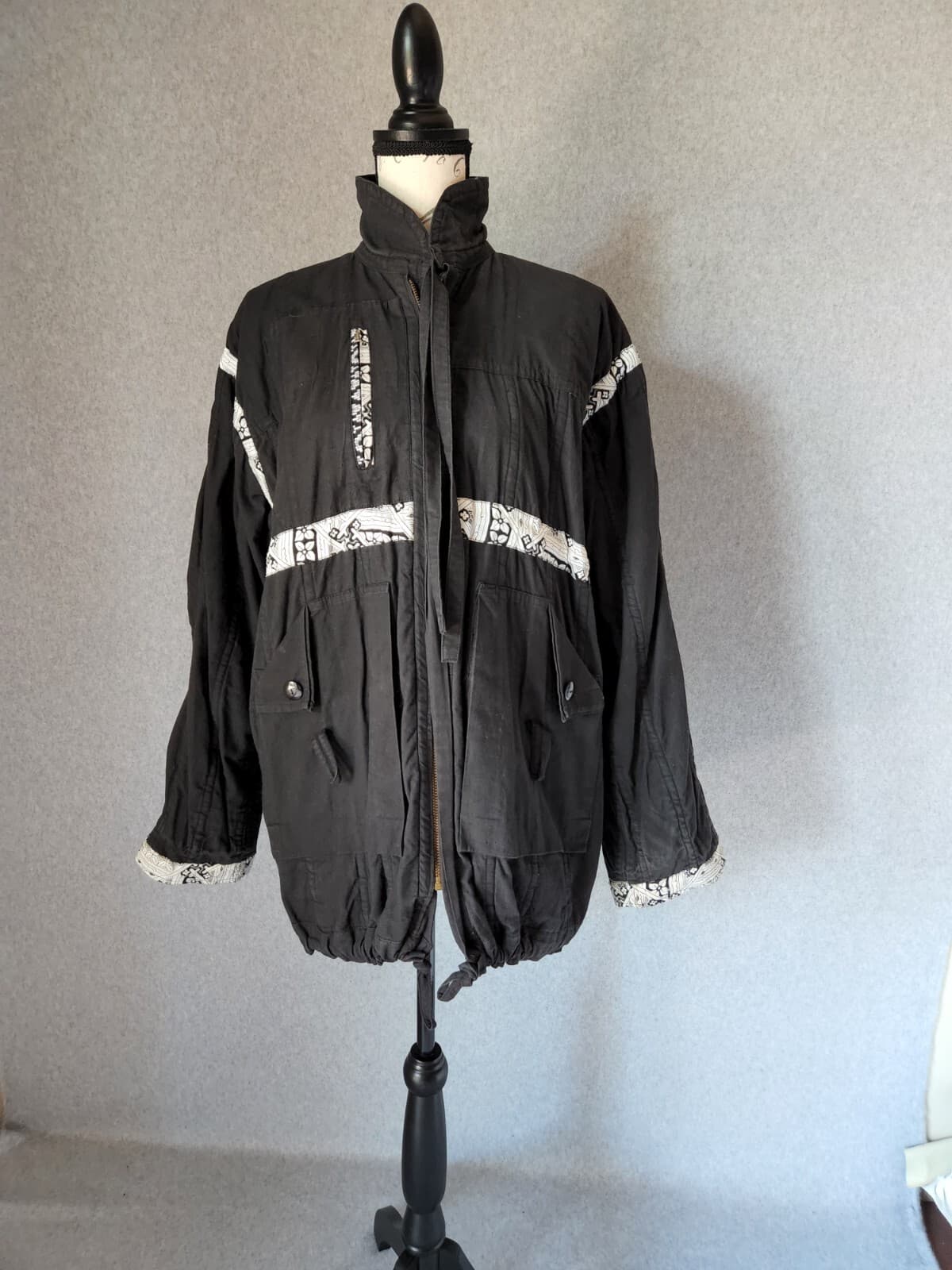 Dynamic Designs Carmel By The Sea Reversible Jacket Black Unisex Chest 44" (L) - Thumbnail 4