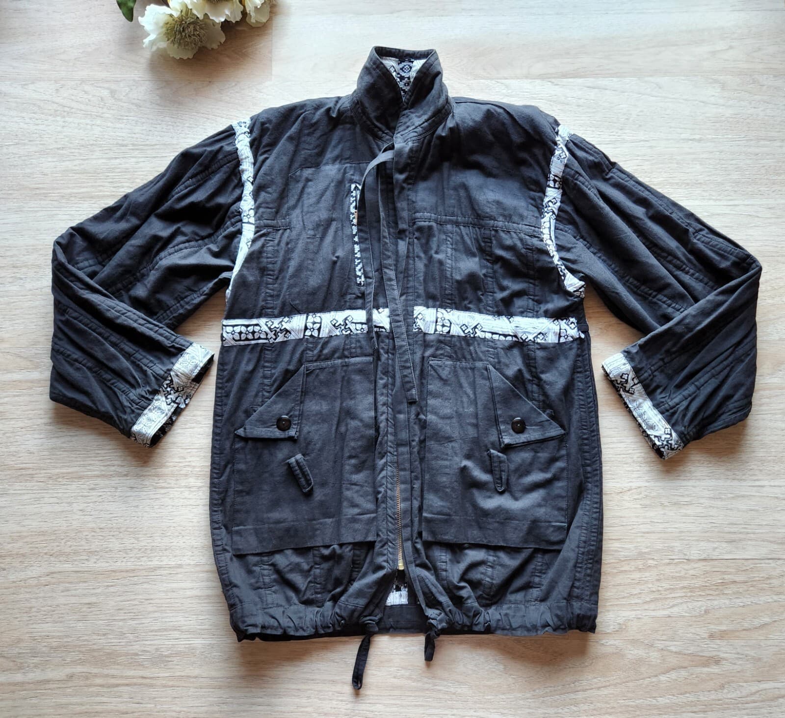Dynamic Designs Carmel By The Sea Reversible Jacket Black Unisex Chest 44" (L) - Thumbnail 2