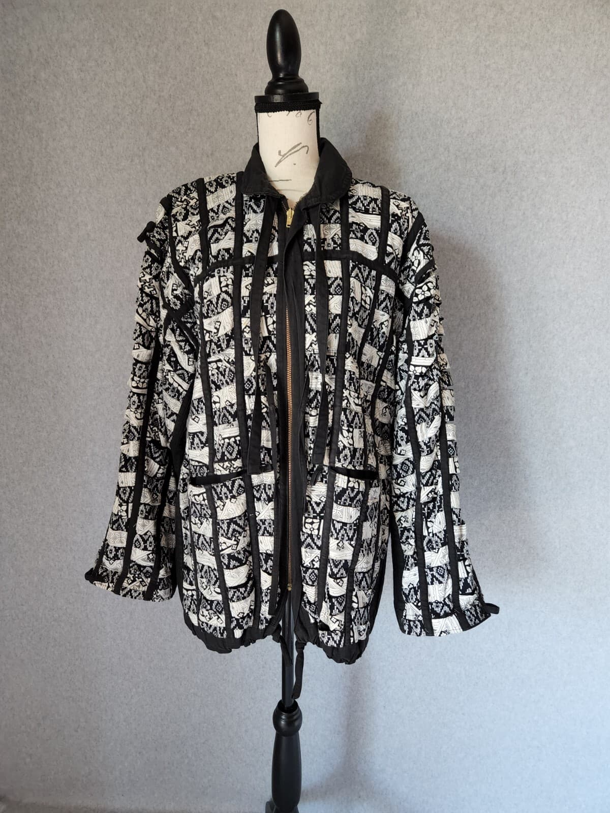 Dynamic Designs Carmel By The Sea Reversible Jacket Black Unisex Chest 44" (L) - Thumbnail 3