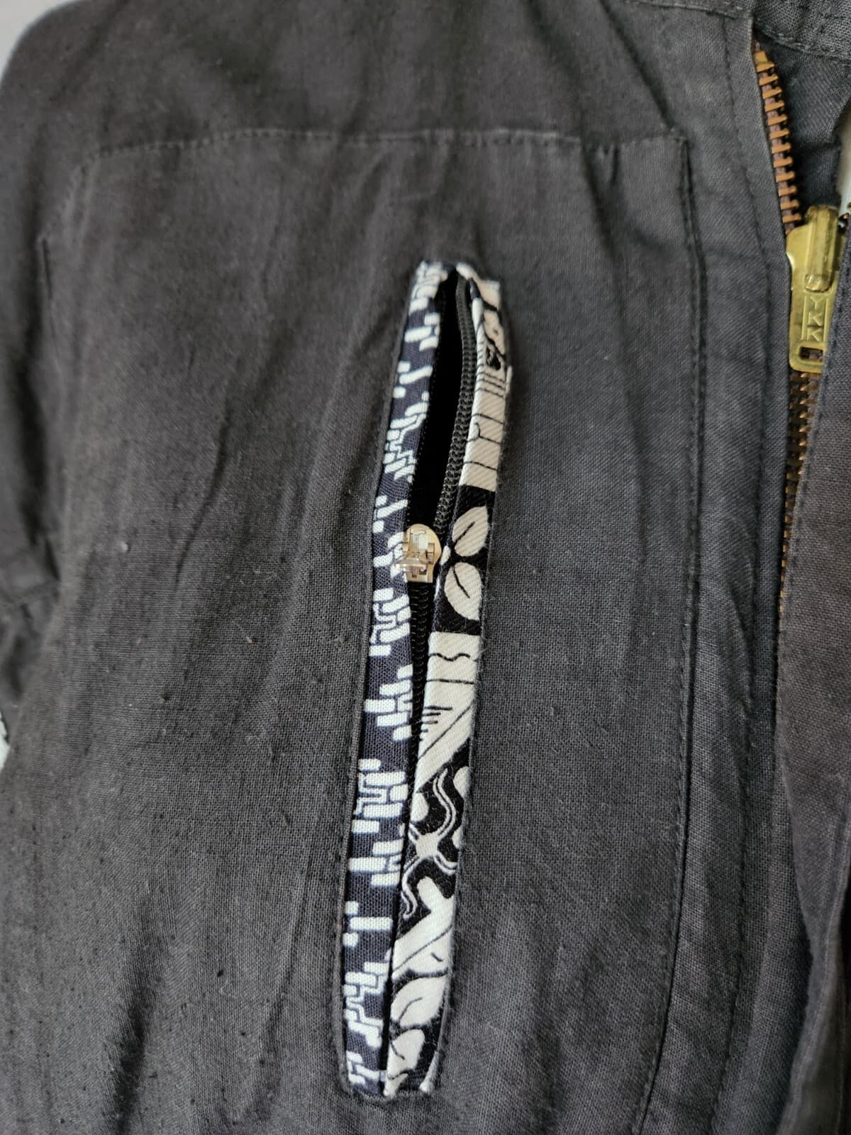 Dynamic Designs Carmel By The Sea Reversible Jacket Black Unisex Chest 44" (L) - Thumbnail 8