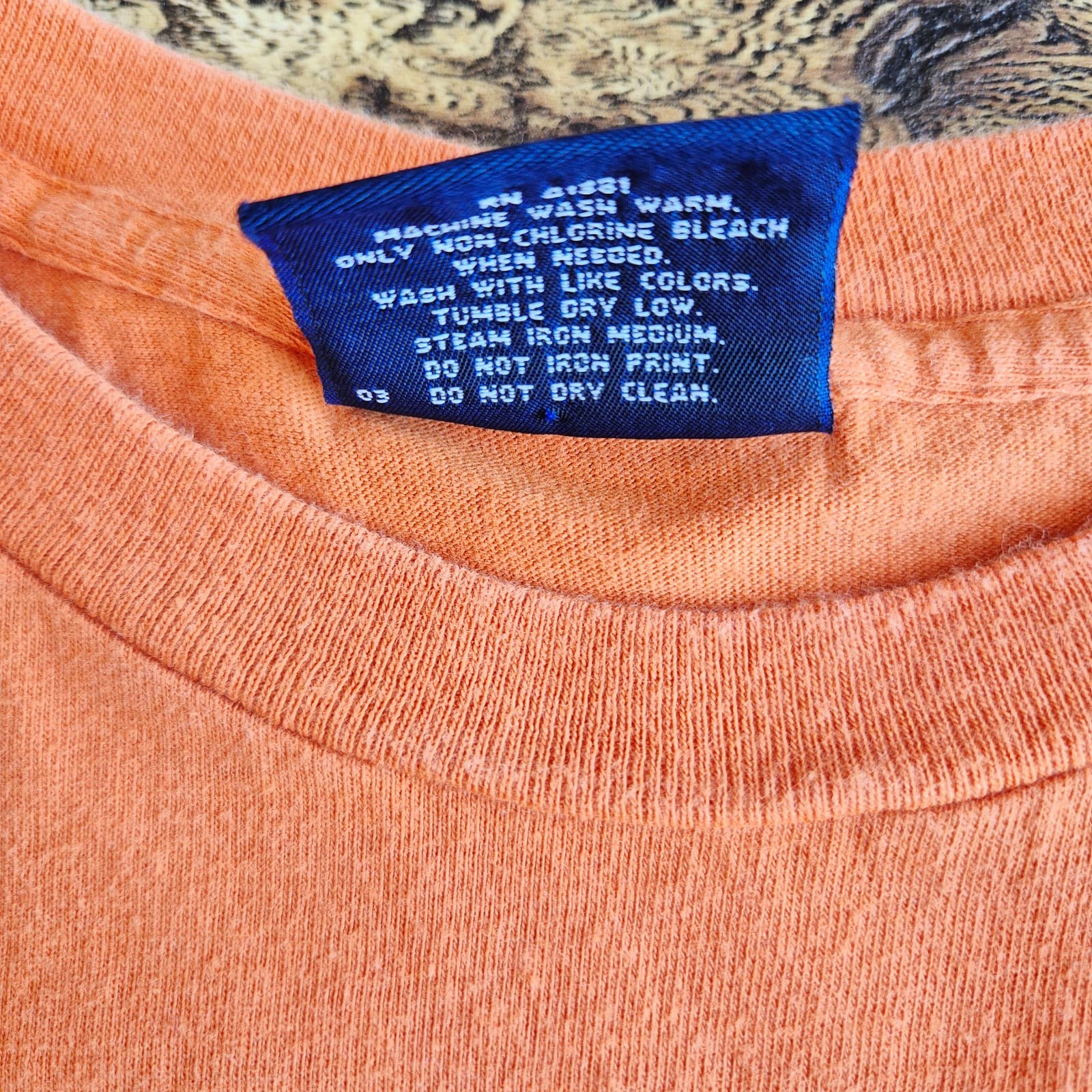 Vintage Polo Sport Ralph Lauren Made in USA Hawaii Spellout Crew T-Shirt Men's M - Thumbnail 6