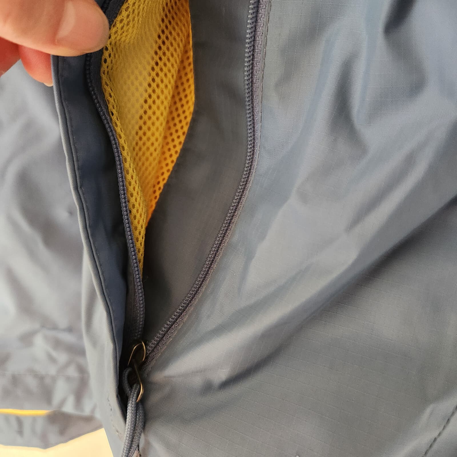 The North Face Resolve Windbreaker Rain Hooded Jacket Waterproof Blue Men's L - Thumbnail 6