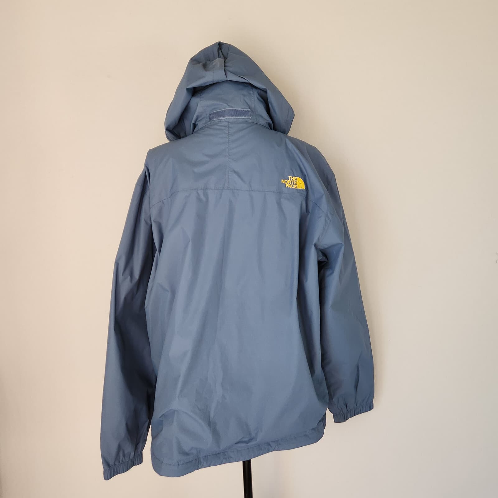 The North Face Resolve Windbreaker Rain Hooded Jacket Waterproof Blue Men's L - Thumbnail 7