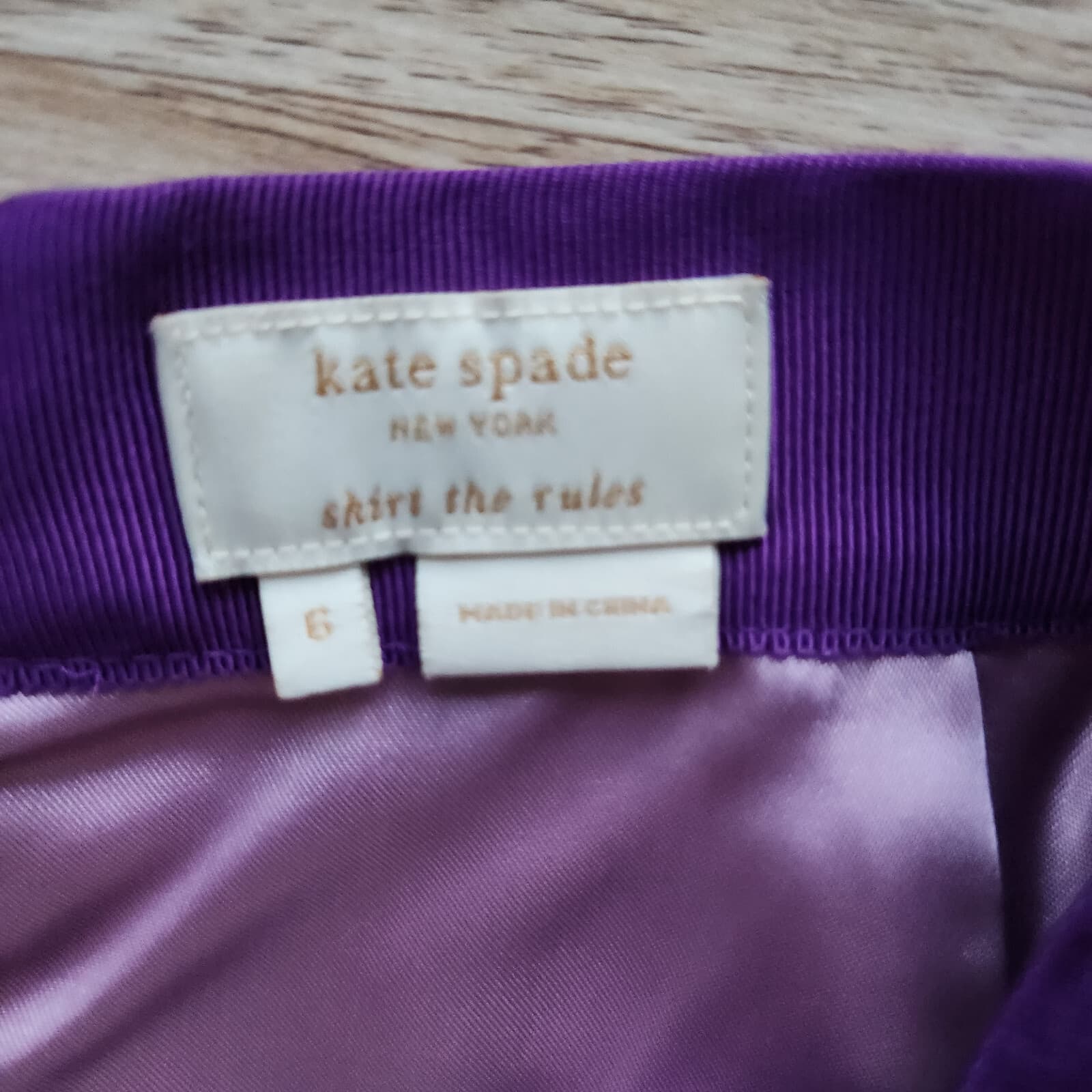 Kate Spade Floral Cotton Silk Blend Pencil Skirt Lined Zip Multicolor Women's 6 - Thumbnail 6