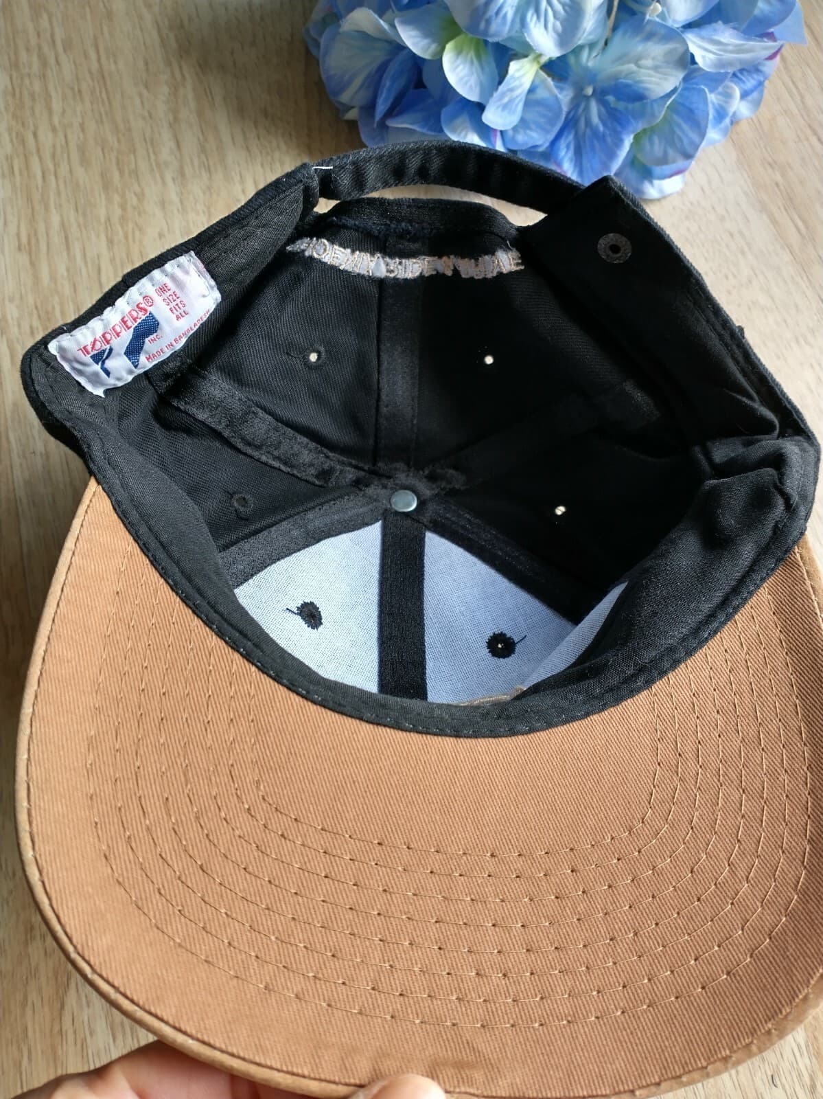 JOHN DEERE by Toppers Trucker Hat Cap Phoenix Ride & Drive Embroidered Black Tan - Thumbnail 4