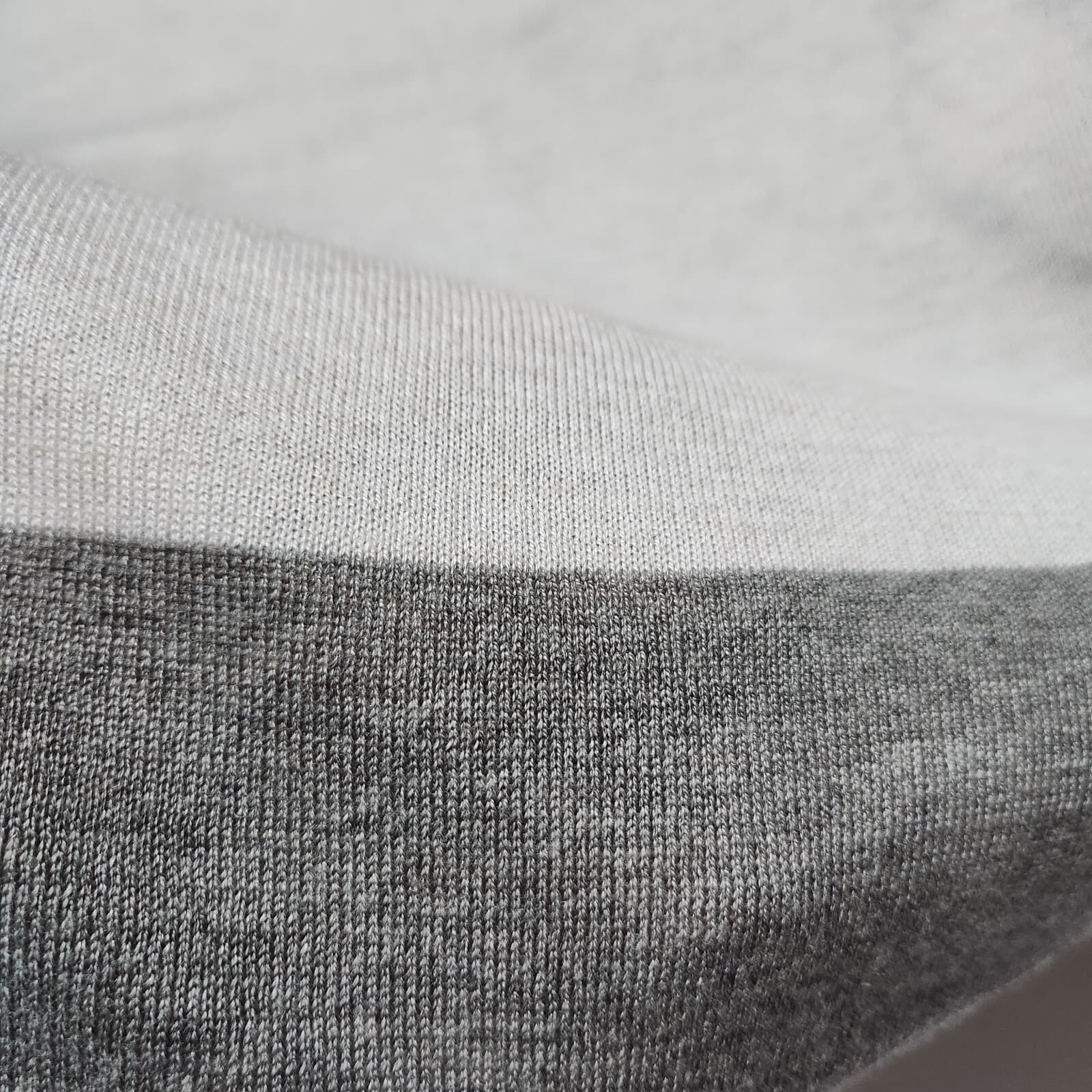 EUC Lululemon Poncho Viscose Cashmere Blend Colorblock White Grey O/S - Thumbnail 5