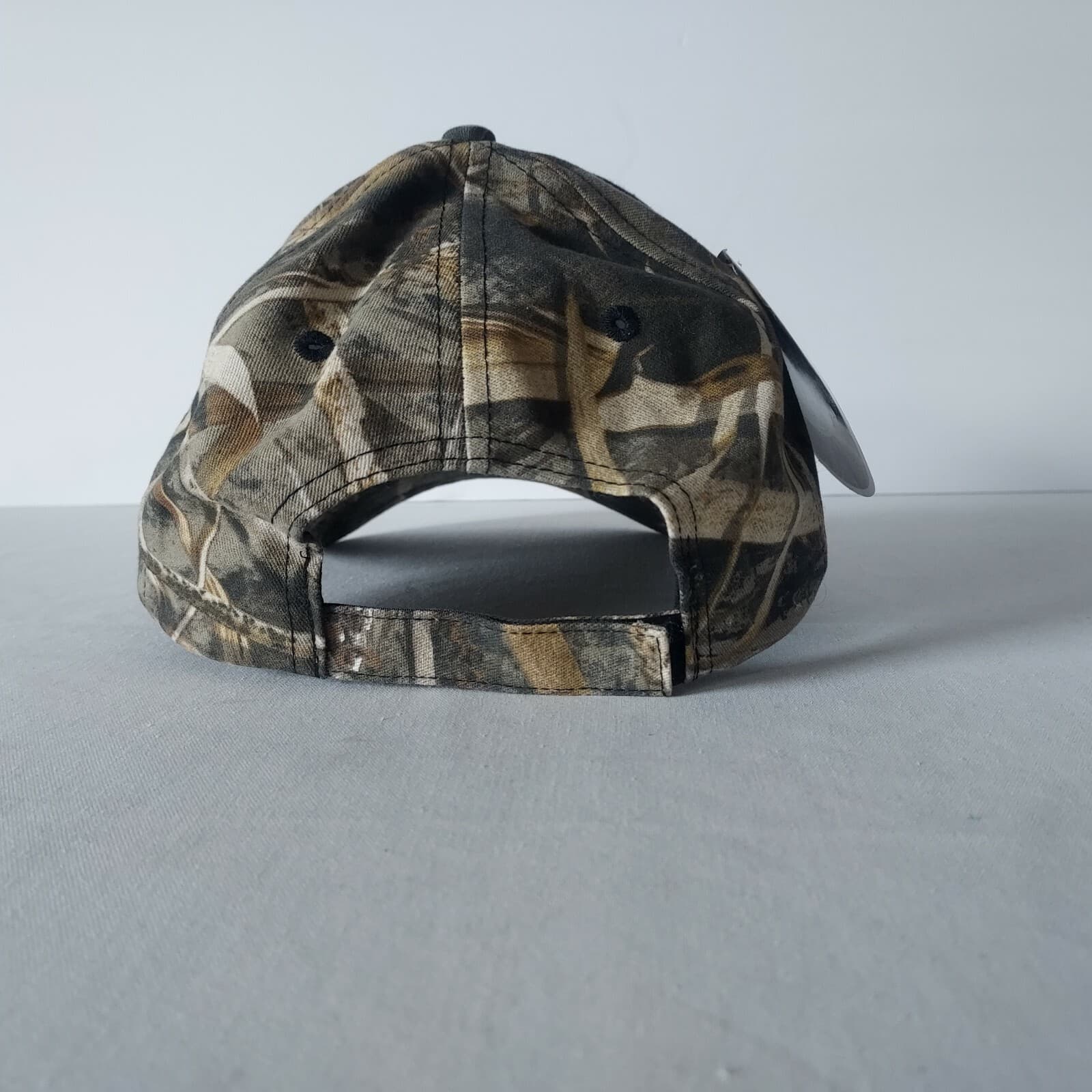 NWT Realtree MAX-5 Pixler Electric Camouflage Hat Cap Adjustable Green One Size - Thumbnail 4
