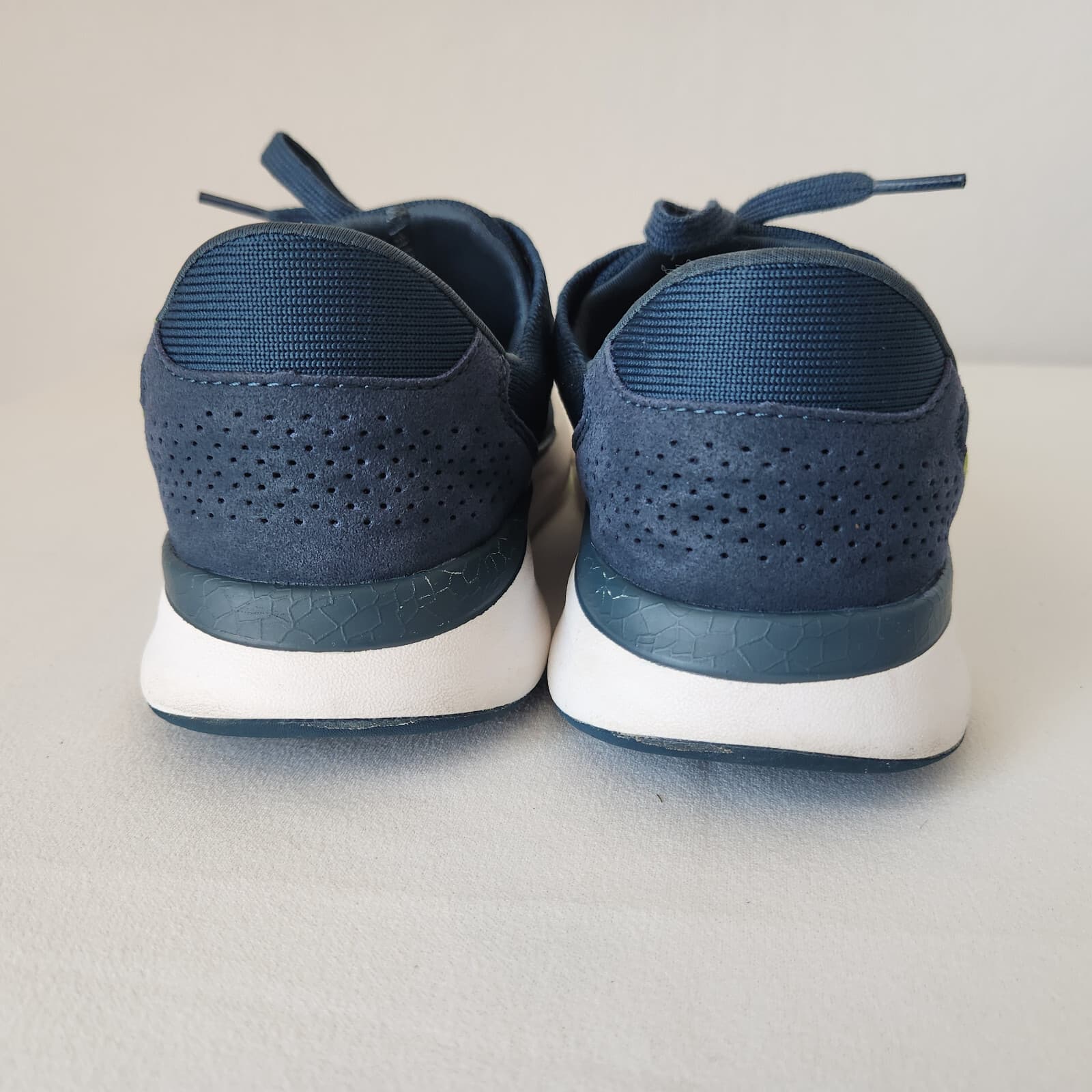 Kizik Lima Stretch Mesh Knit Handsfree Sneaker Lace Tidepool Blue Unisex W7 M5.5 - Thumbnail 10