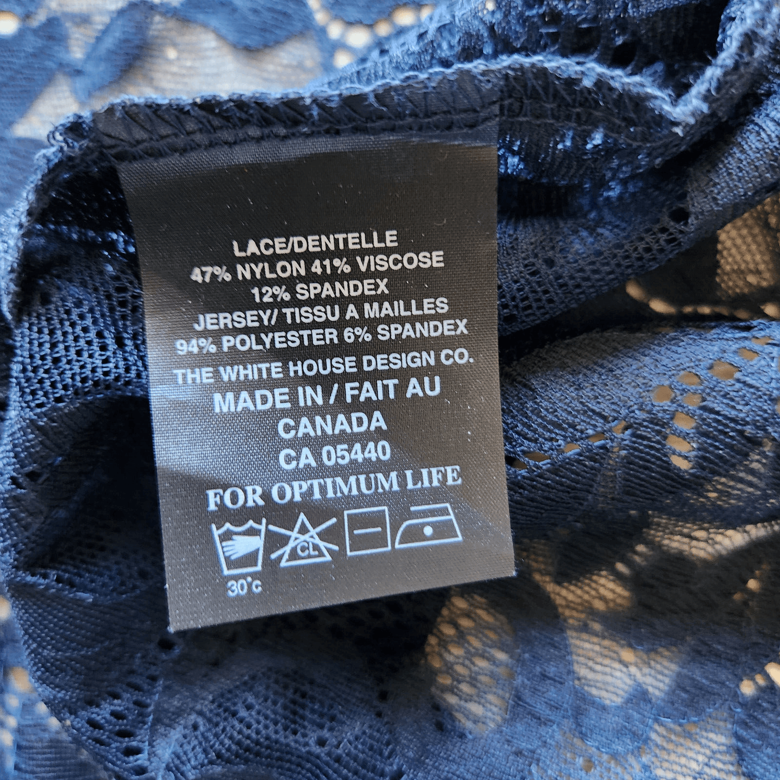 Sympli Floral Lace Draped Open Topper Cardigan Short Sleeve Navy Blue Women 10 - Thumbnail 8