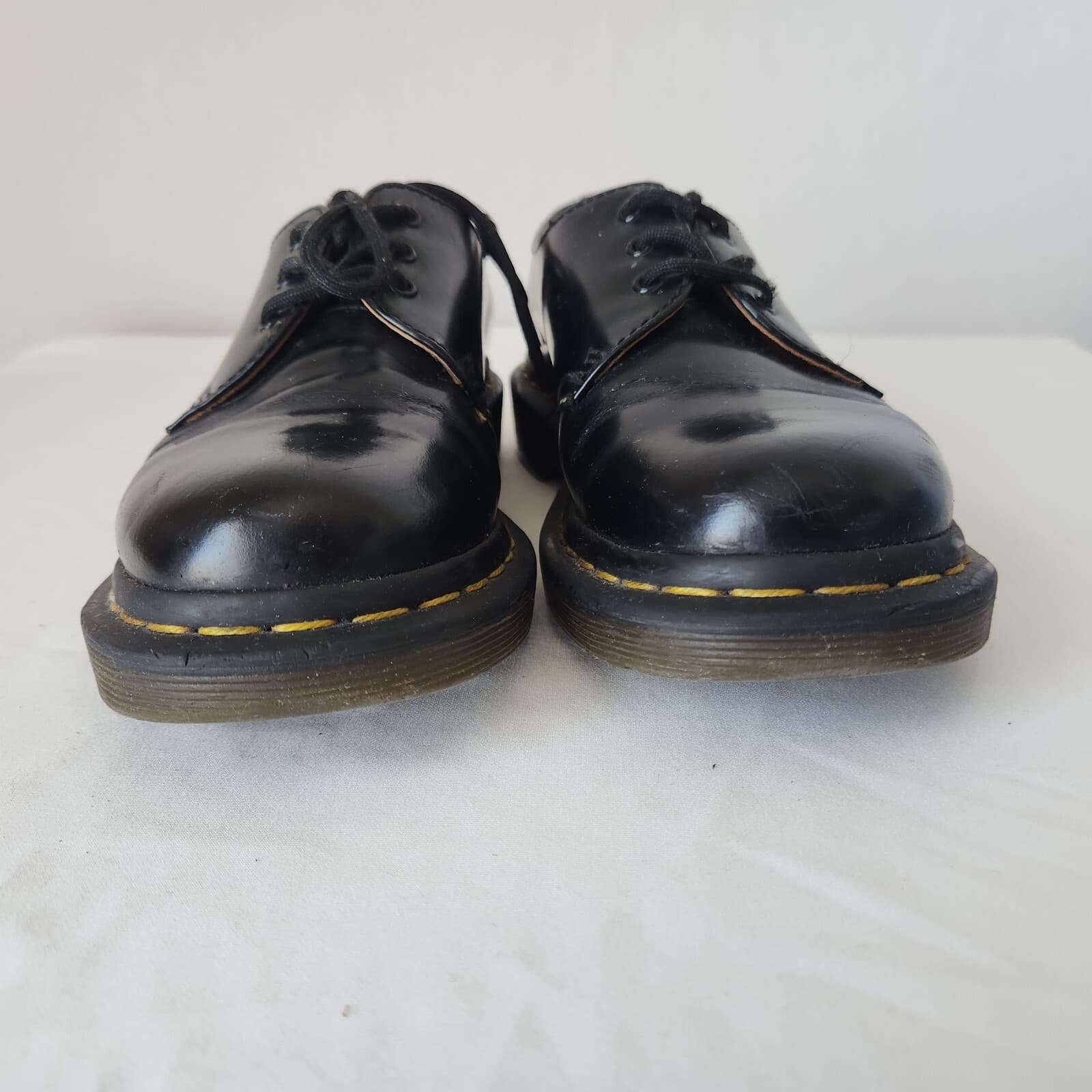 Dr. Martens Black Smooth Leather Classic Oxford Shoes Lace-Up Women's EU37 US6 - Thumbnail 11