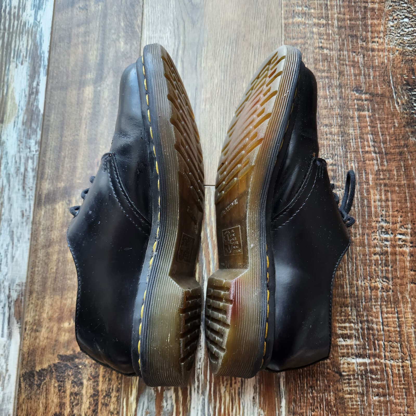 Dr. Martens Black Smooth Leather Classic Oxford Shoes Lace-Up Women's EU37 US6 - Thumbnail 8
