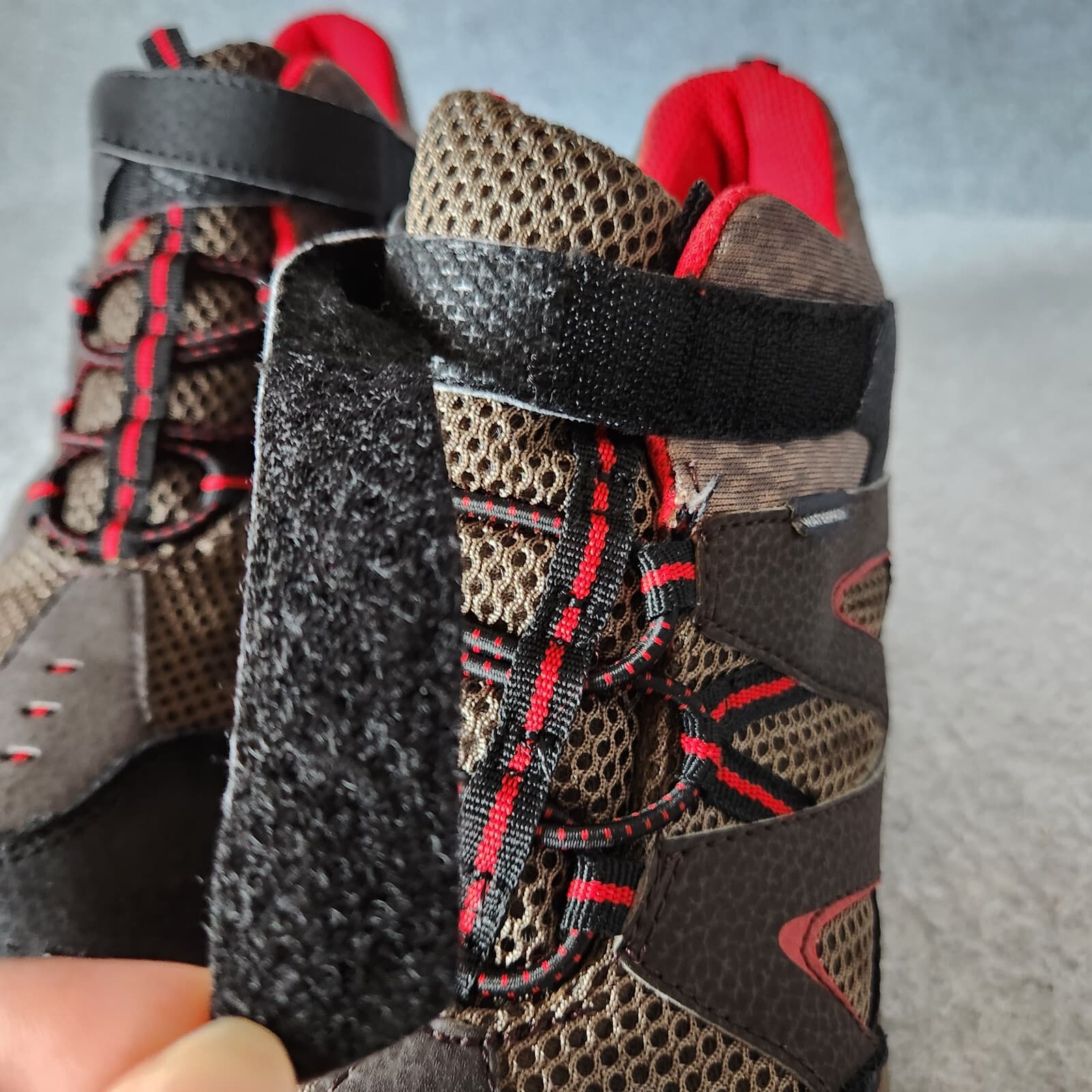 EUC Merrell ML-BOYS HILLTOP MID QUICK Hiking Boots Waterproof Leather Mesh US6M - Thumbnail 10