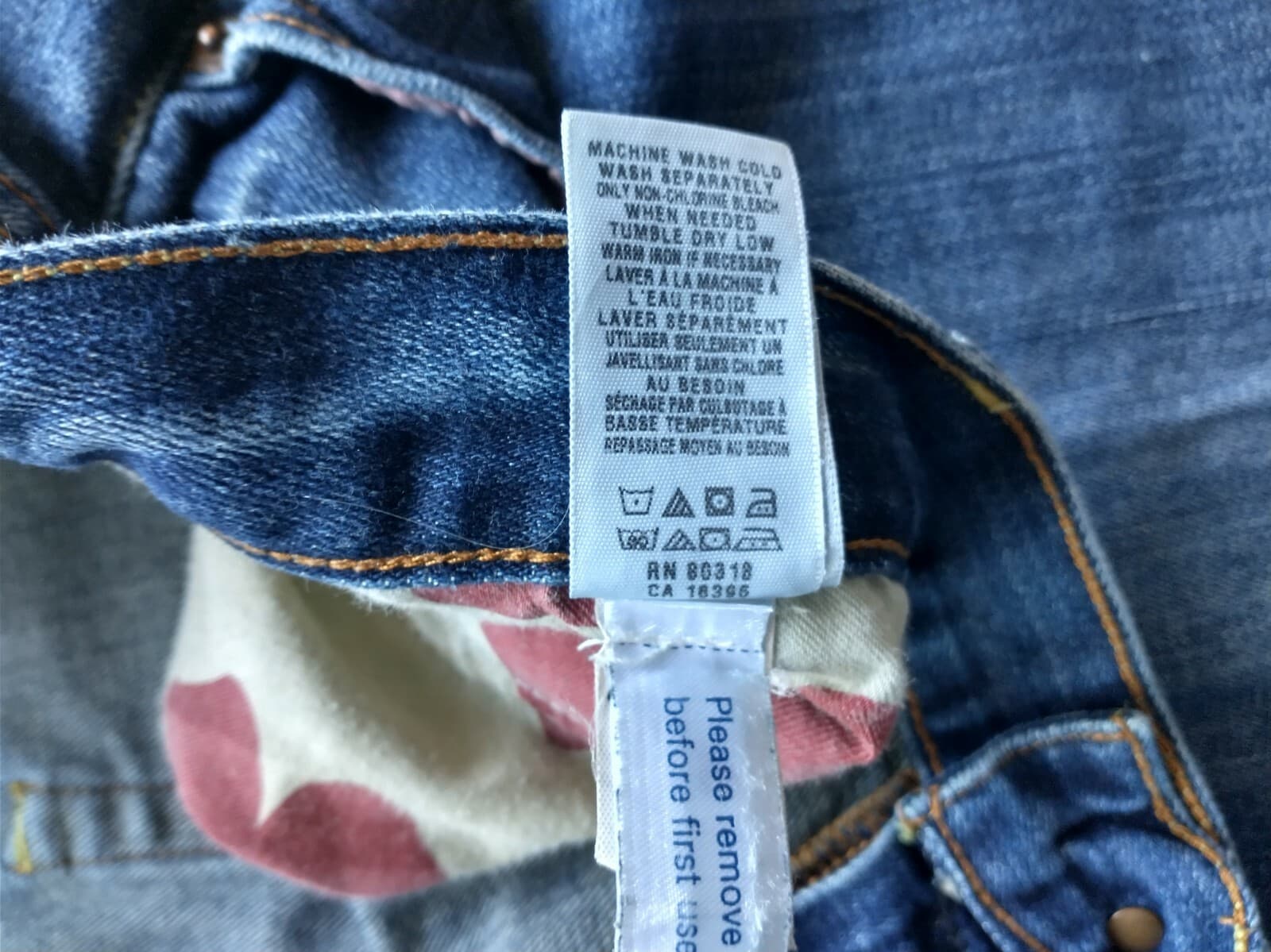 Lucky Brand Men Regular Inseam Jeans Cotton Blend Straight Leg Medium Wash Sz.40 - Thumbnail 7