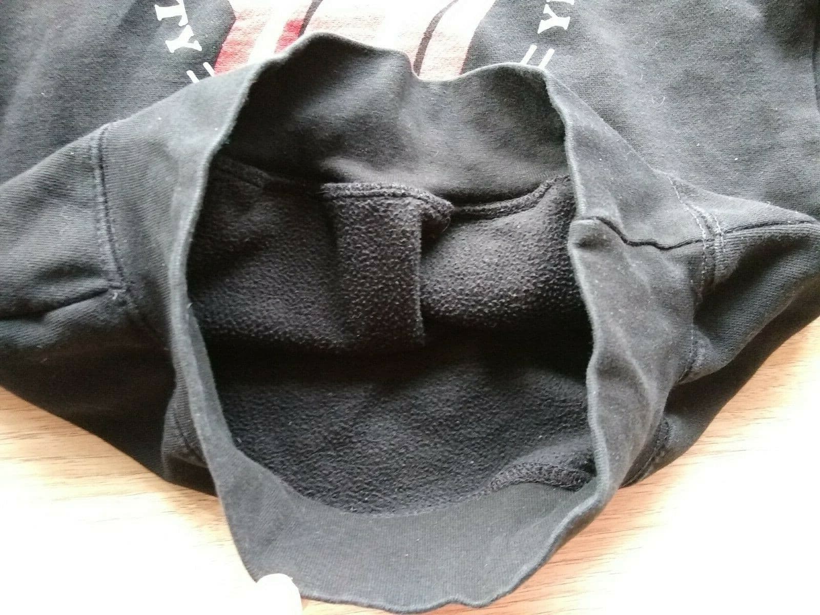 The Rolling Stones 50 Years Cotton Blend Boy Sweatshirt Hooded Black Sz.M - Thumbnail 3