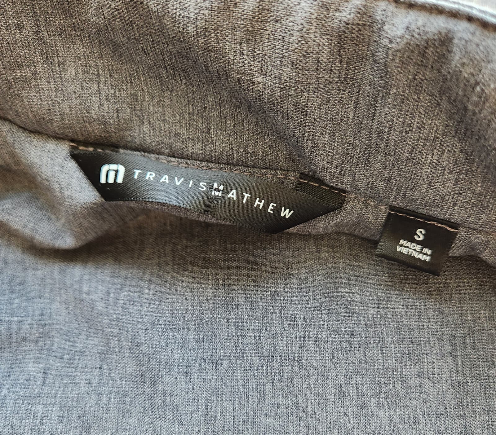 Travis Mathew Quadraplane Golf Vest Insulated Zip-Up Pocket Black Grey Men's S - Thumbnail 11