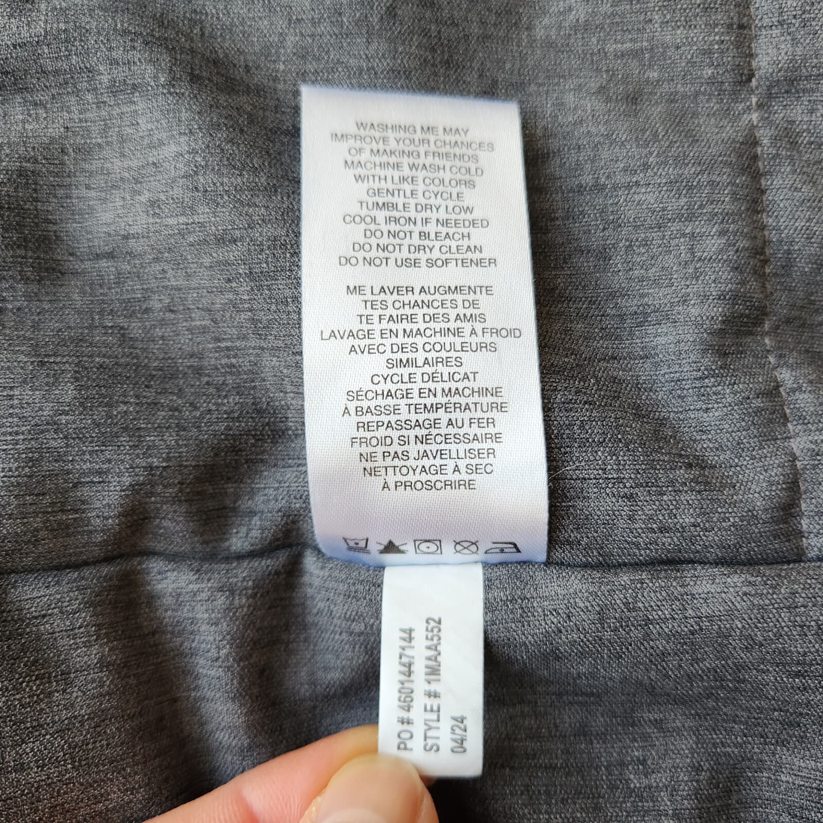 Travis Mathew Quadraplane Golf Vest Insulated Zip-Up Pocket Black Grey Men's S - Thumbnail 13