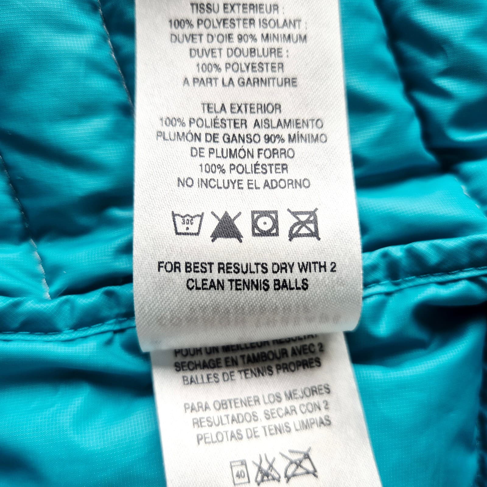 Patagonia Women's L Down Sweater Vest Quilted Puffer Zip-Up Pocket Drifter Grey - Thumbnail 15