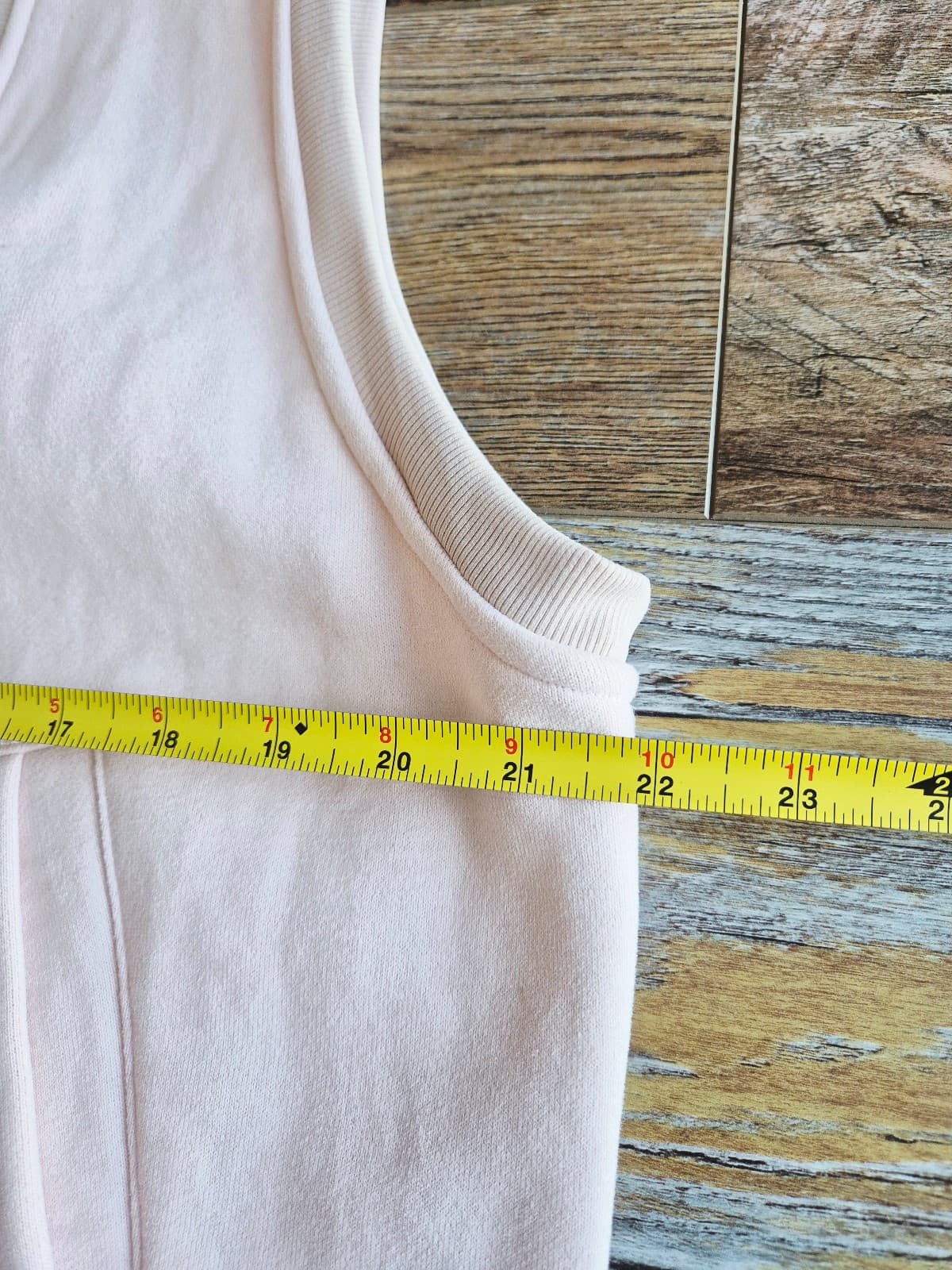Lululemon Departure Vest 2-Way Zipper Pocket Fleece Cotton Parfait Pink Women 10 - Thumbnail 14