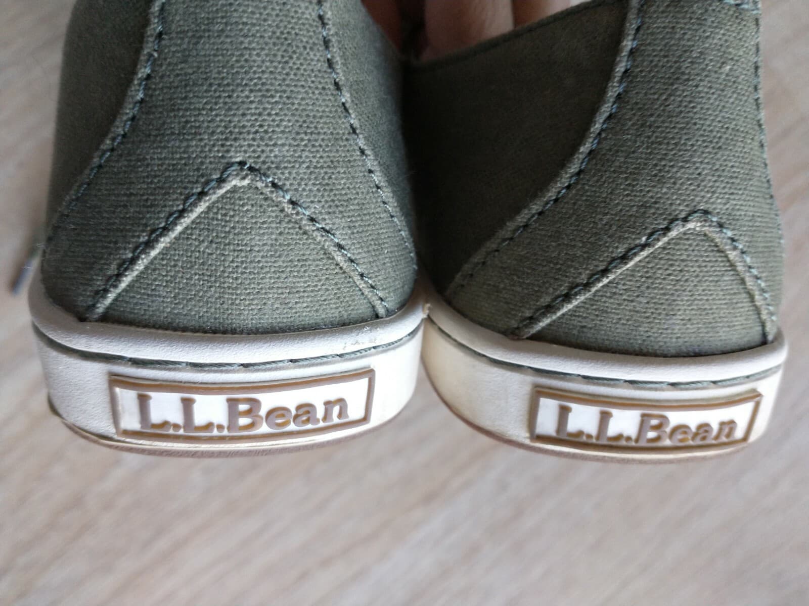 NWoB L.L.Bean Women Campside Shoes Lace-Up Green US9.5M - Thumbnail 10