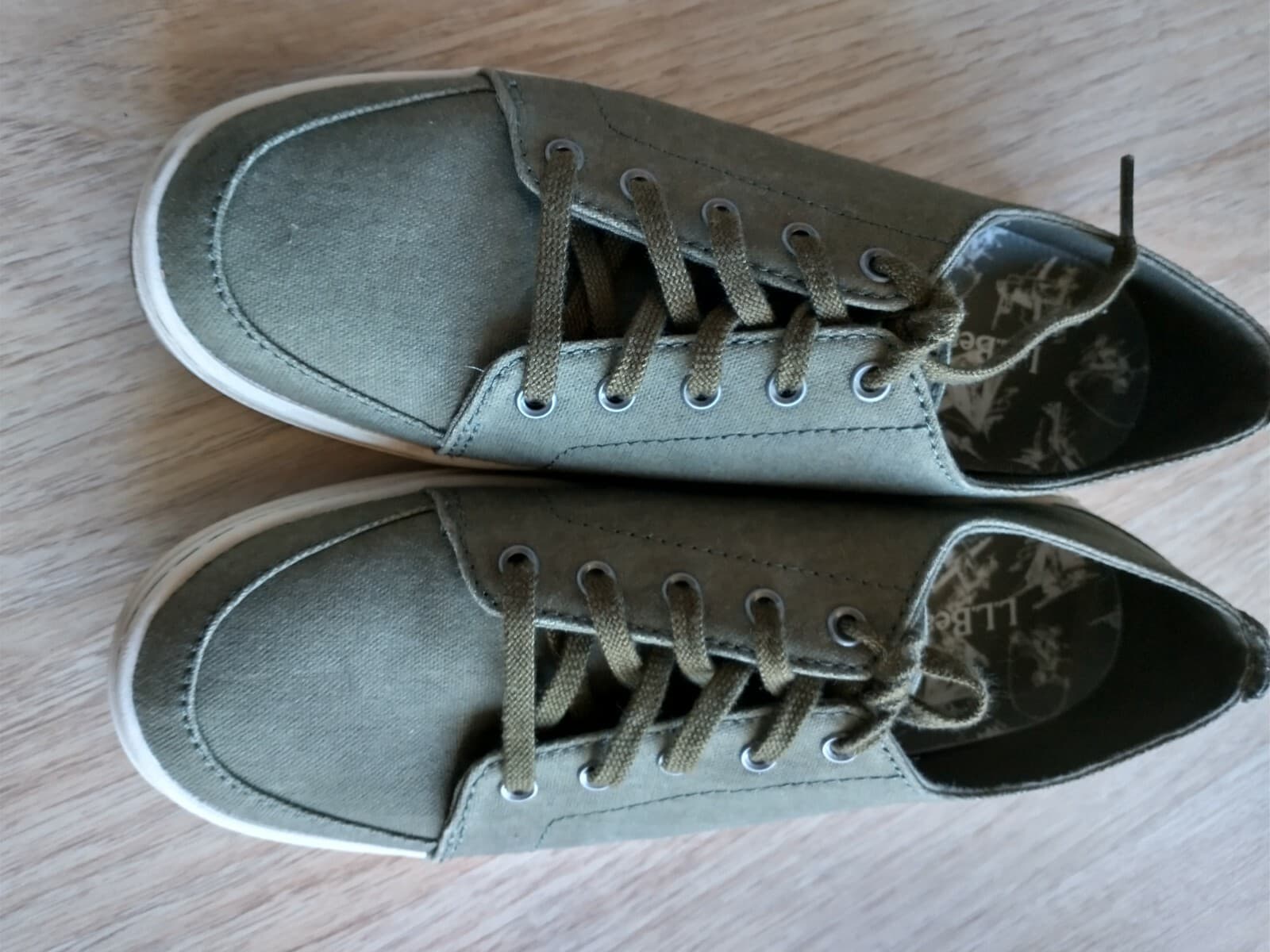 NWoB L.L.Bean Women Campside Shoes Lace-Up Green US9.5M - Thumbnail 7