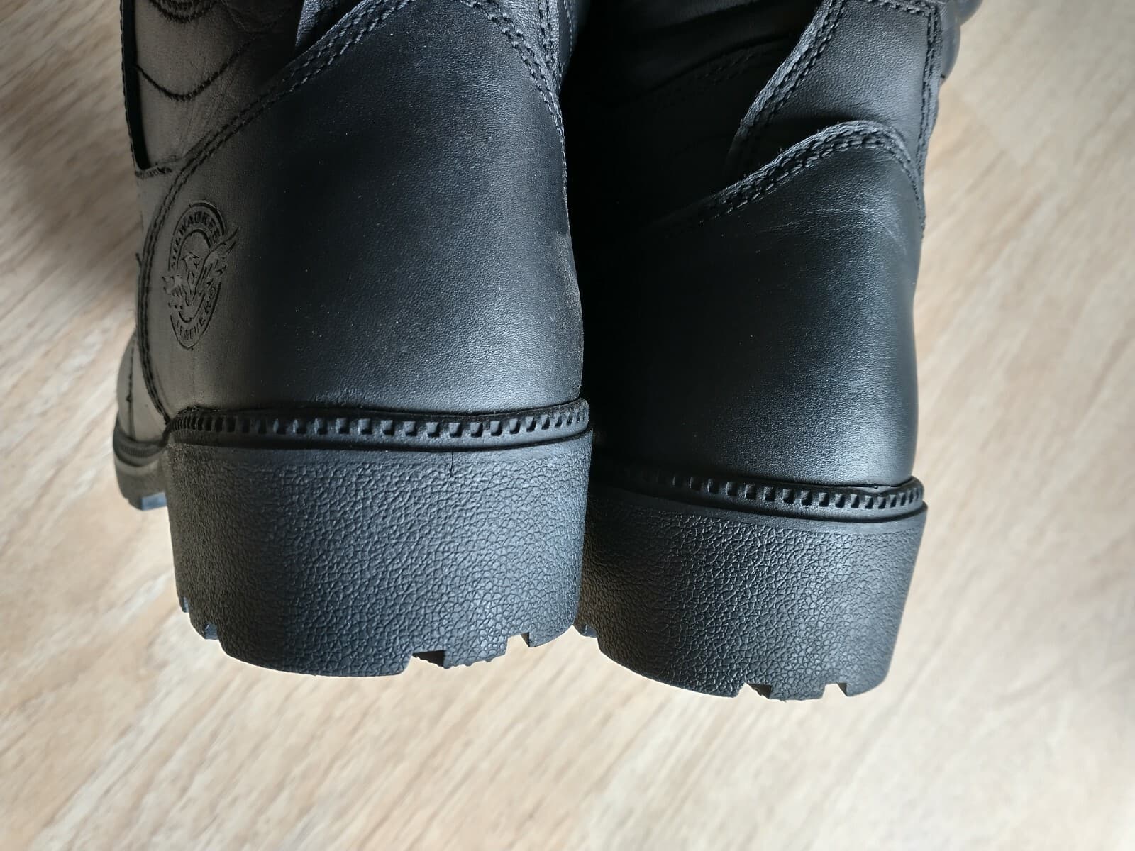 NWoB MILWAUKEE LEATHER MBL9320 Women Combat Boot Waterproof Lace Zip Black US9.5 - Thumbnail 8