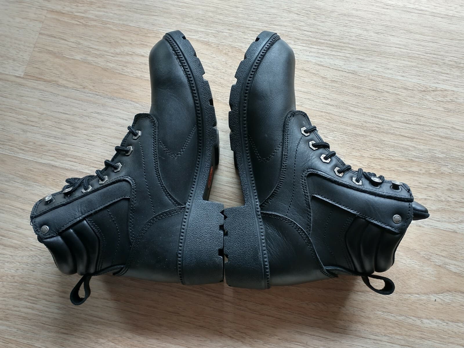 NWoB MILWAUKEE LEATHER MBL9320 Women Combat Boot Waterproof Lace Zip Black US9.5 - Thumbnail 4