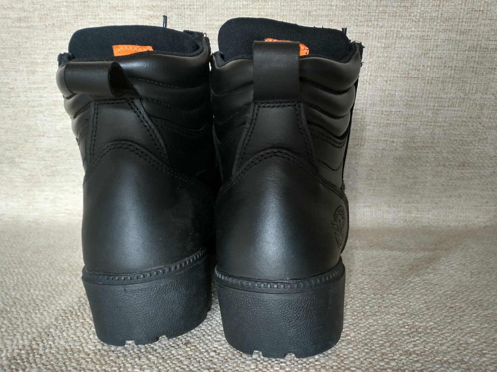 NWoB MILWAUKEE LEATHER MBL9320 Women Combat Boot Waterproof Lace Zip Black US9.5 - Thumbnail 10