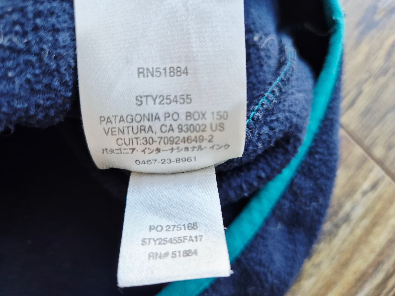 Patagonia Women's Small Lightweight Synchilla Snap-T Fleece Pullover Blue Green - Thumbnail 11